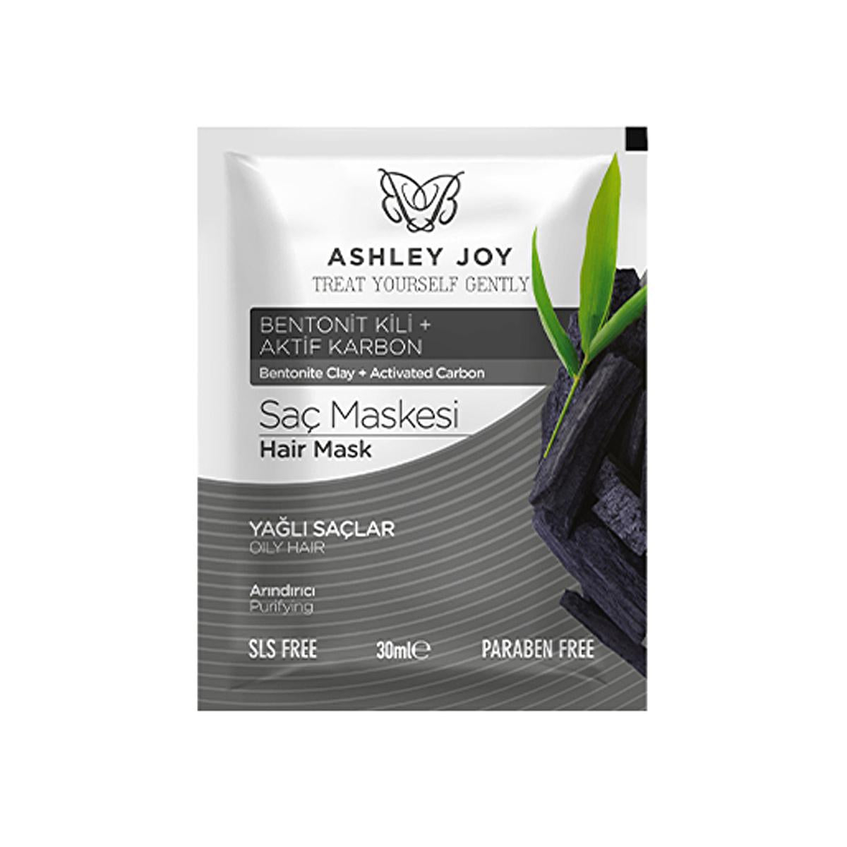 Ashley Joy Volumizing & Strengthening Hair Mask: Repair Damaged, Chemically Treated Hair | Thermal Protection & Bamboo Extract