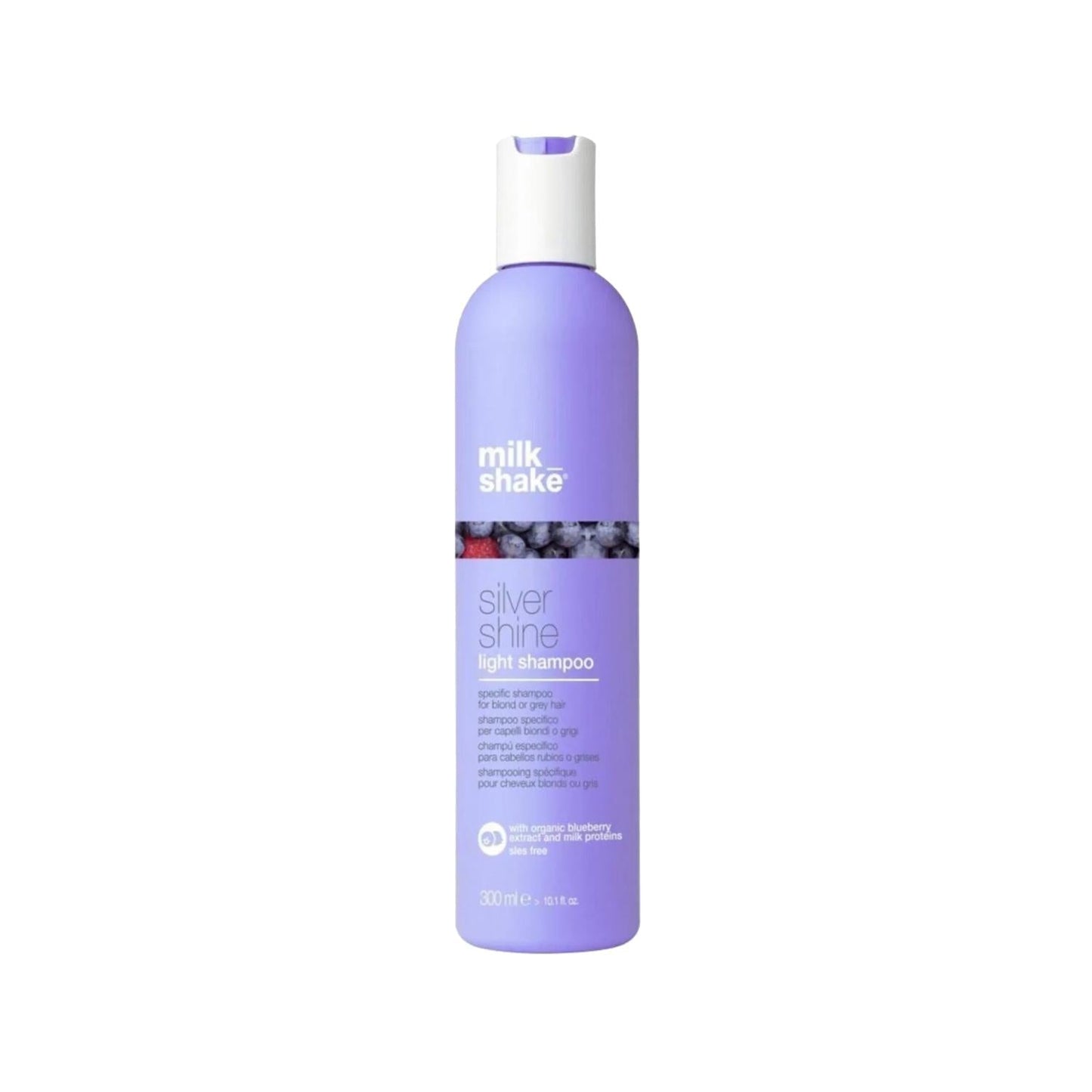 milk_shake Silver Shine Light Shampoo 300 ml - Gentle Hair Care for Shiny Hair