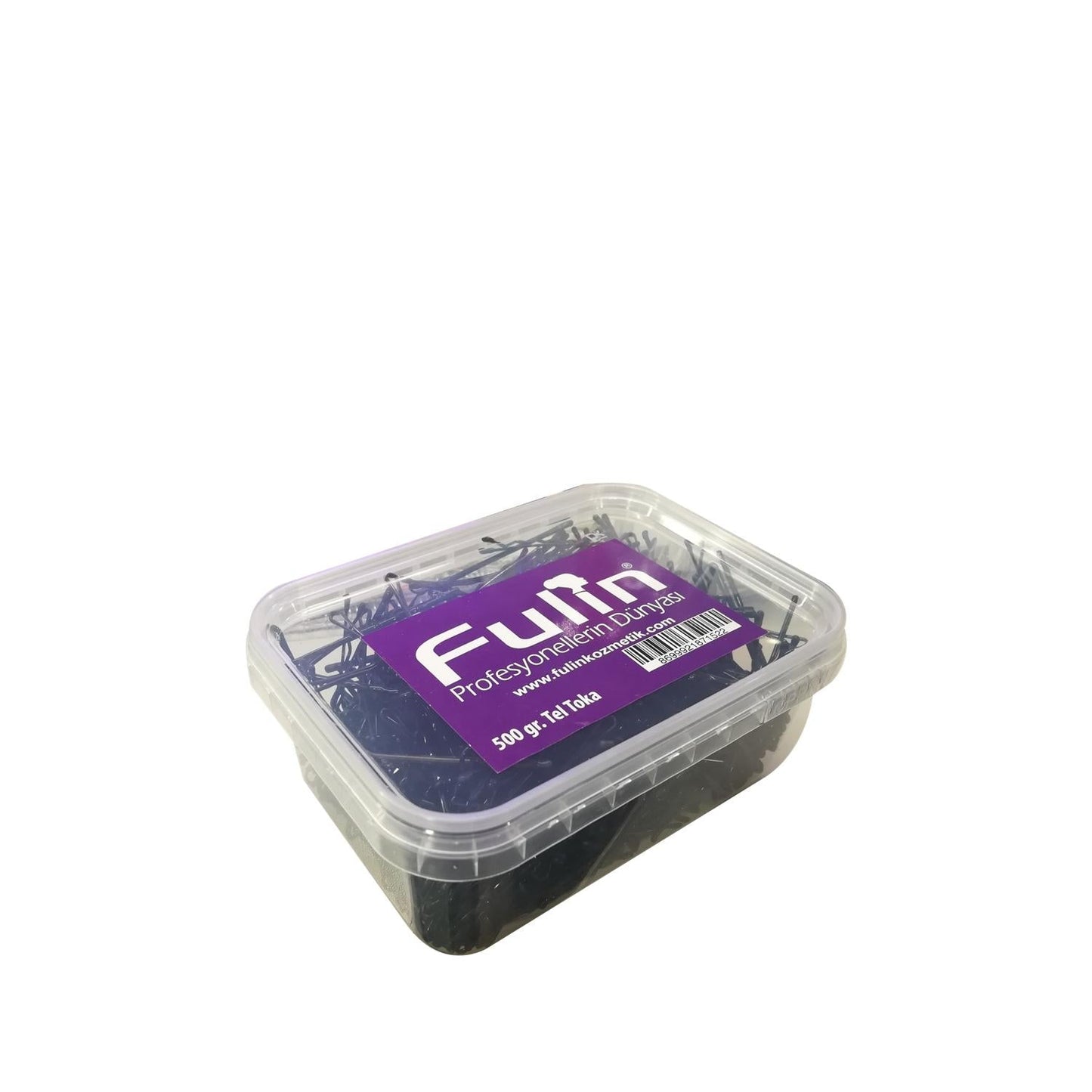 Fulin Black Hair Clips - 500g Bulk Hair Accessories for Styling & Management