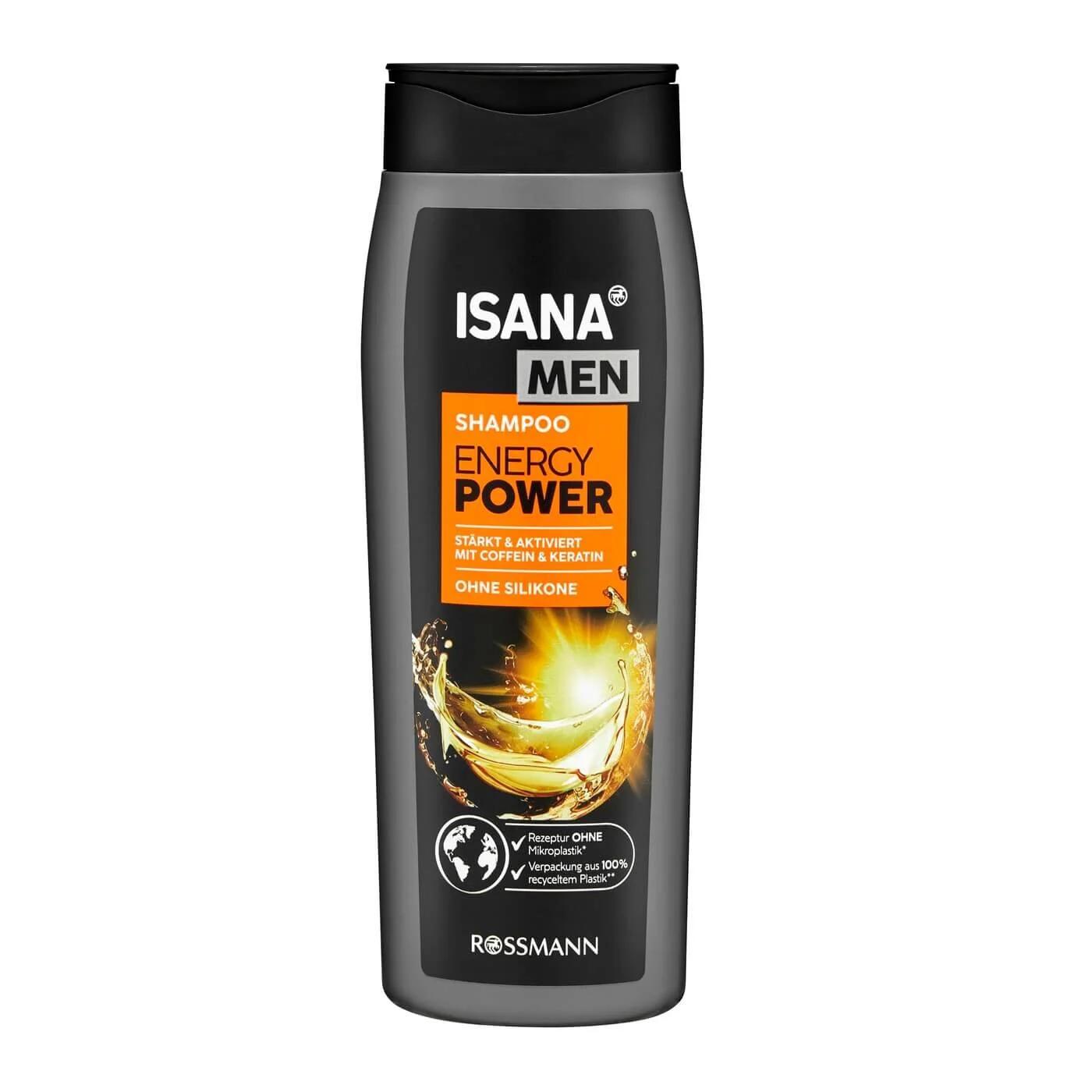 Isana Men Caffeine & Keratin Shampoo for Fine Hair 300ml
