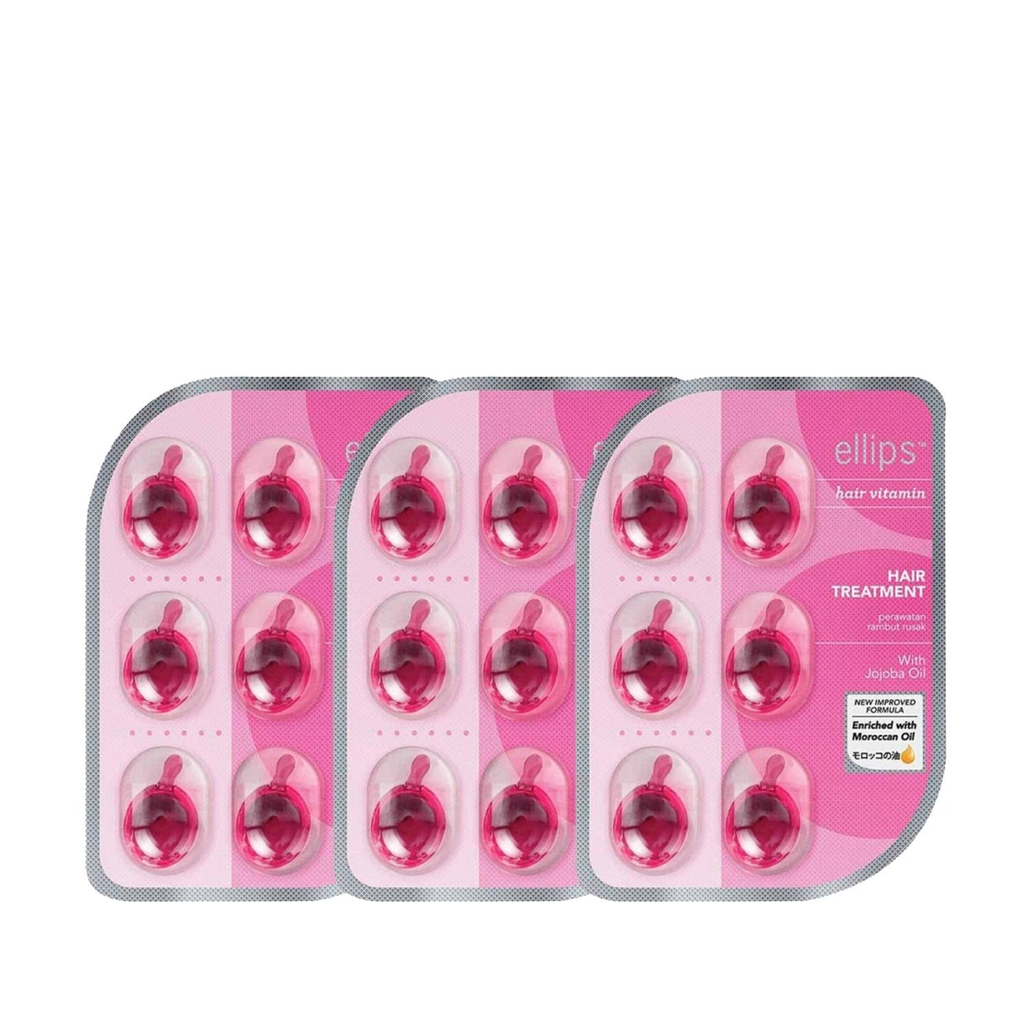Ellips Vitamin Supplement Set - 3 Pack Nourishing Vitamins for Nutritional Support