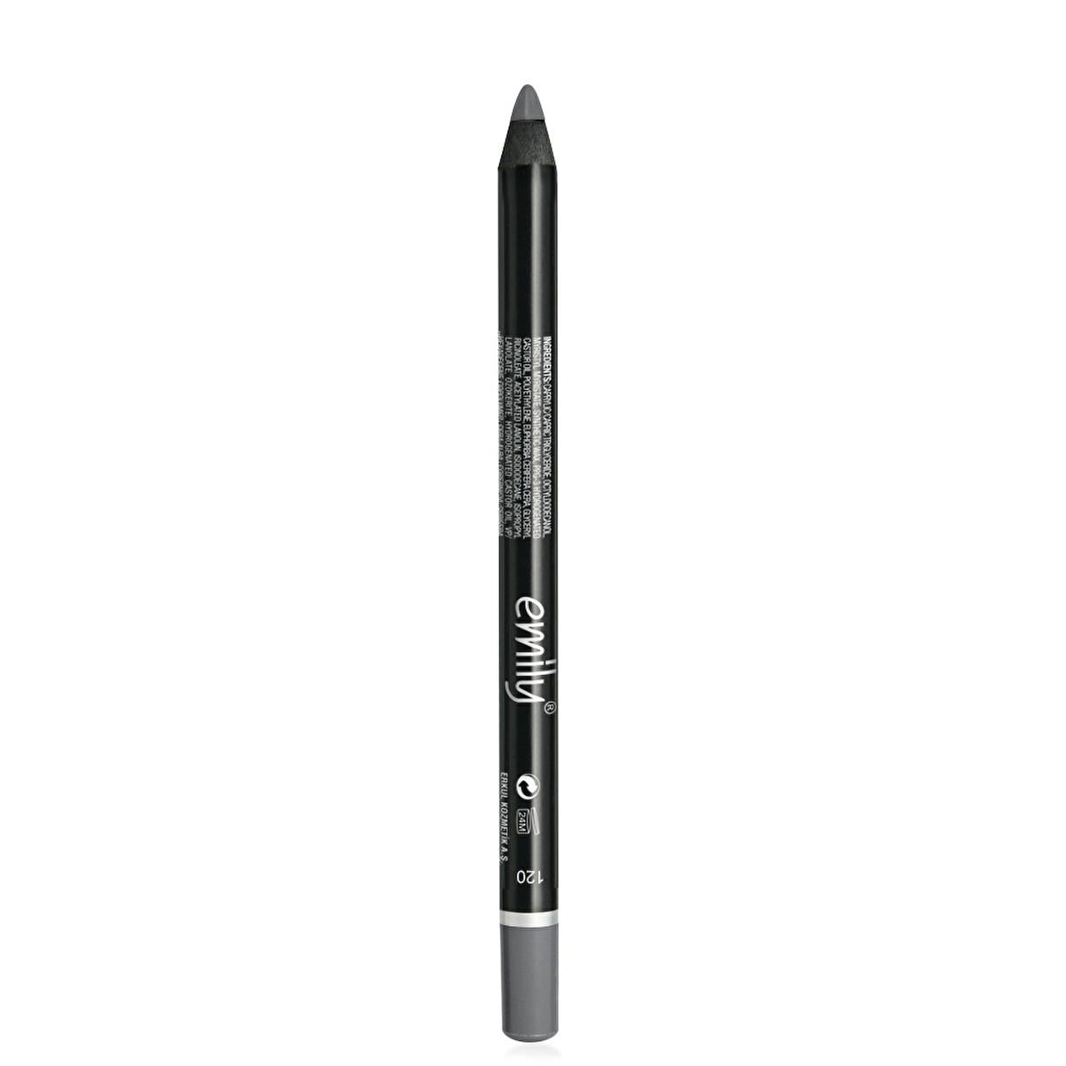 Emily Waterproof Eye Pencil 120 - Long-Lasting, High-Quality Cosmetic for Eye Makeup