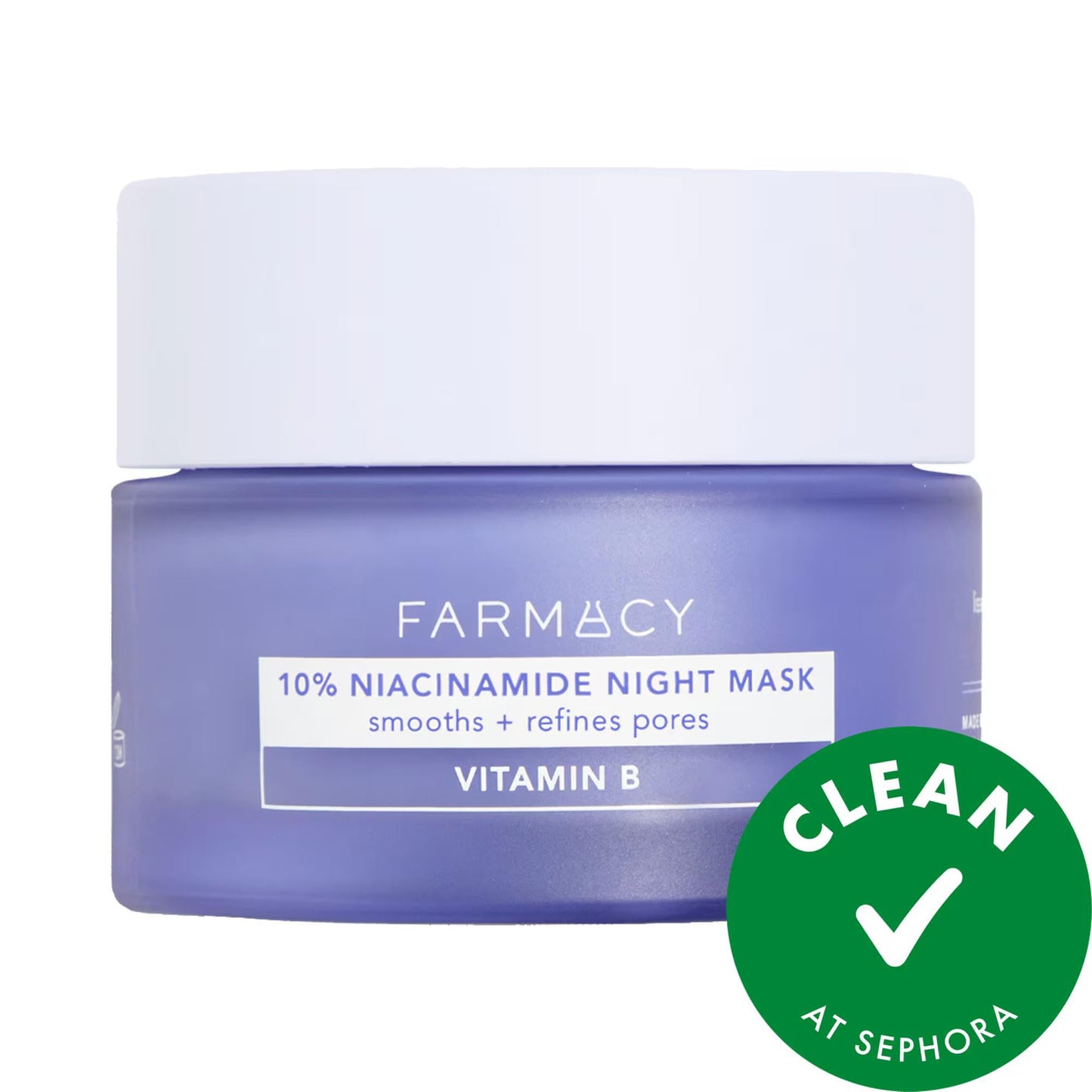 Drunk Elephant 10% Niacinamide Night Mask - Vegan Skincare for Smoother Texture, Refined Pores
