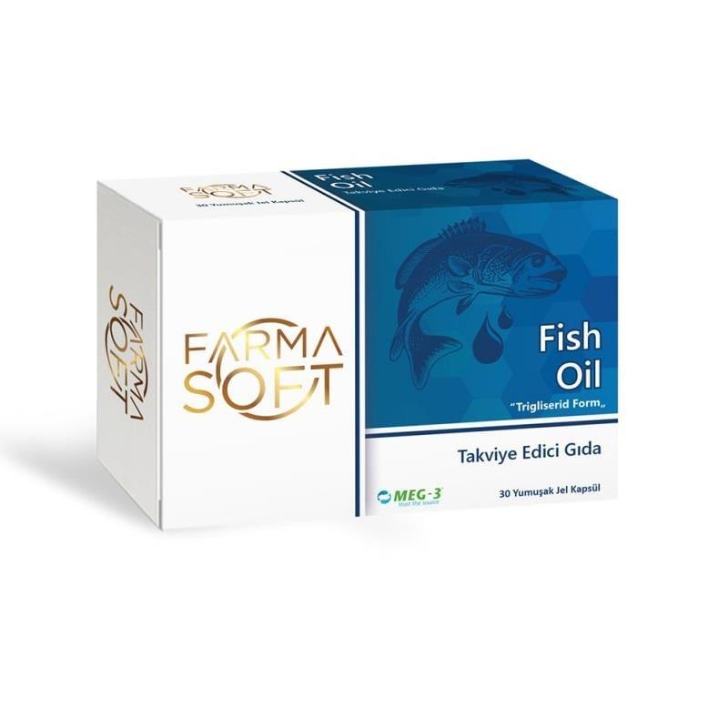 Farmasoft Fish Oil Omega-3 Dietary Supplement 30 Capsules