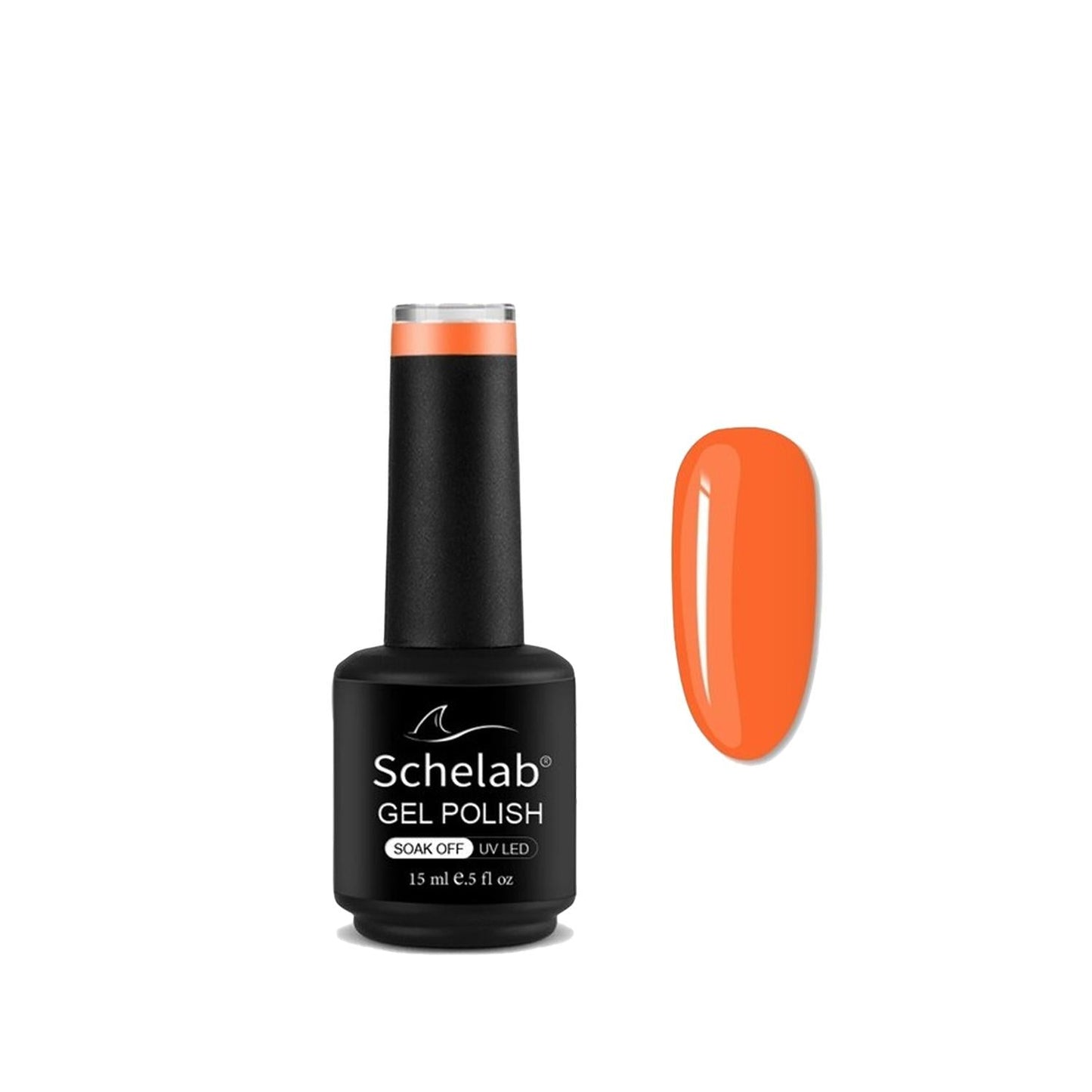 Schelab Long-Lasting 3-Step Gel Nail Polish - Durable Nail Color, 15ml, 38 Shades