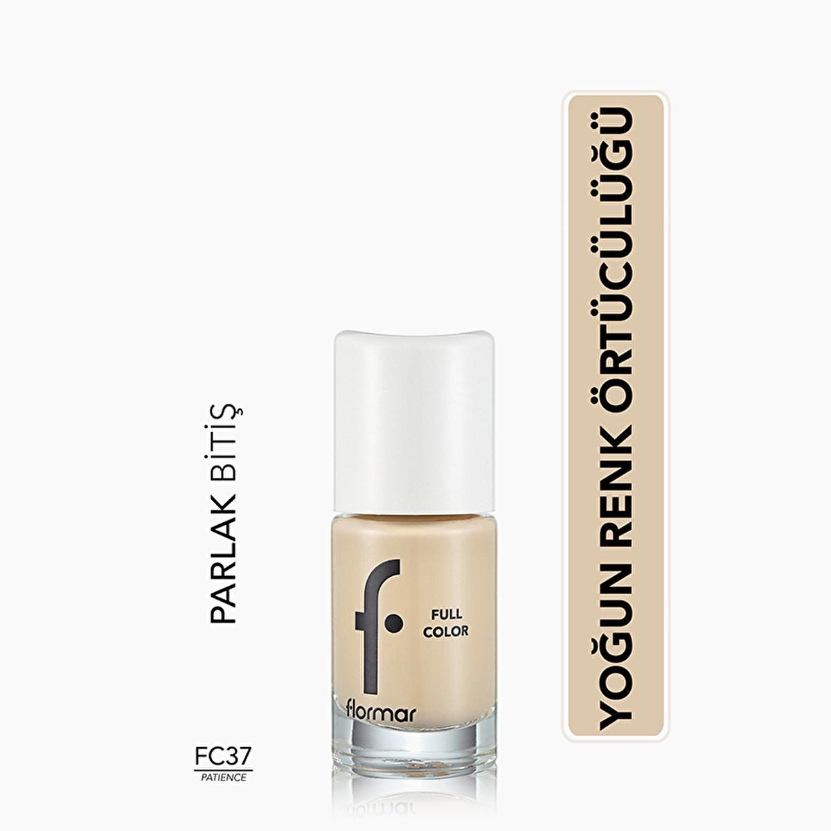 Flormar Full Color High Pigment Nail Polish - Long Lasting Color