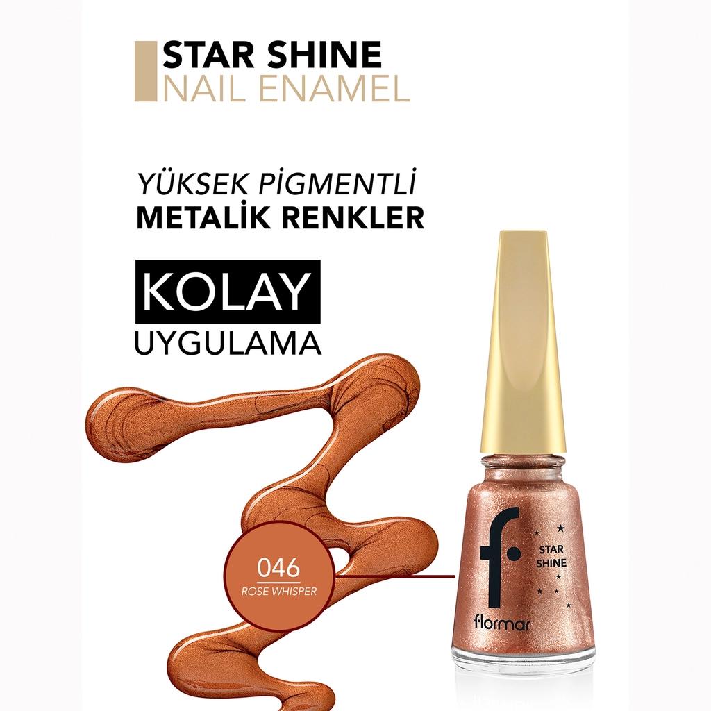 Flormar Star Shine Metallic Nail Polish in Rose Whisper 11ml