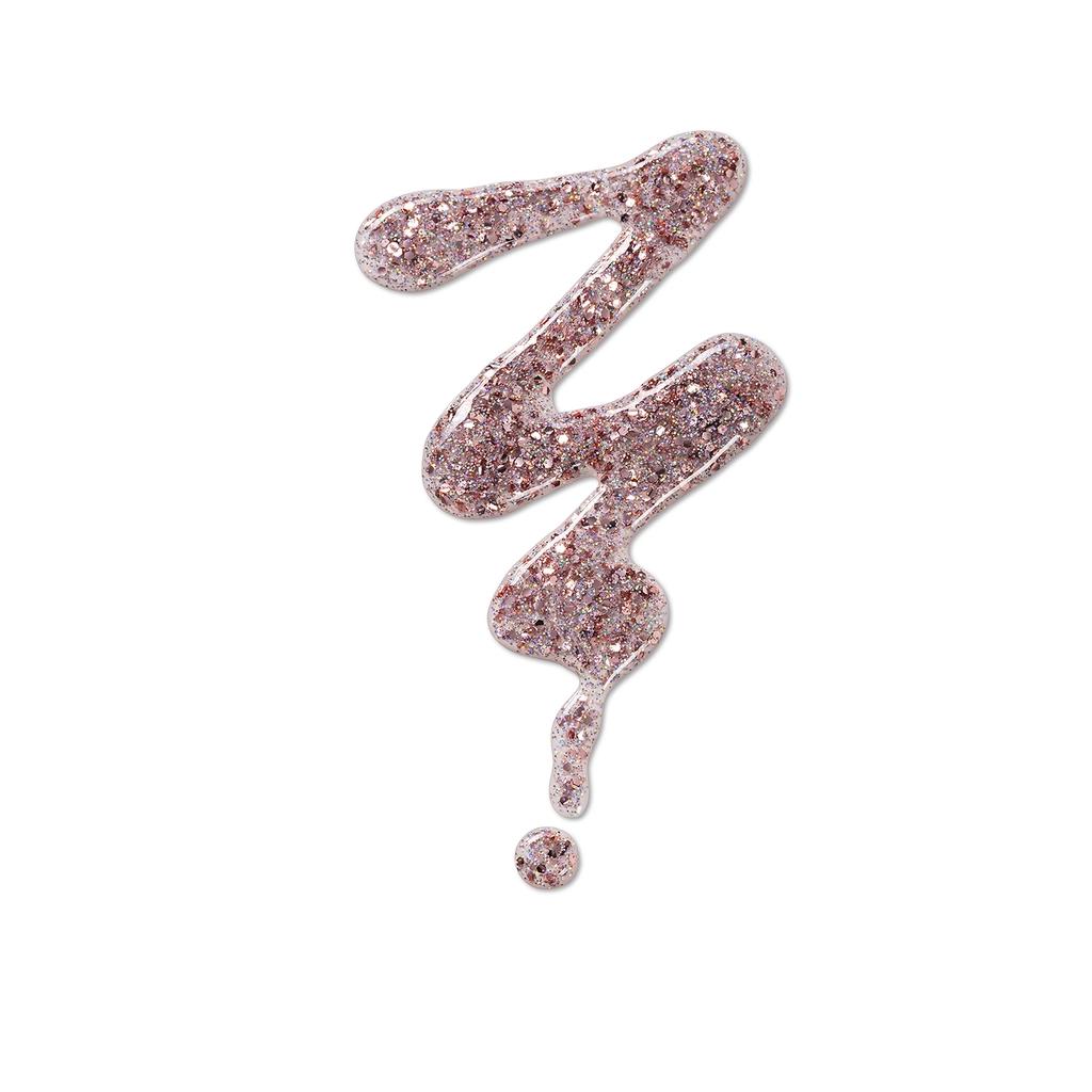 Flormar Glitter Semi-Sheer Pink Silver Nail Polish GL02 11ml