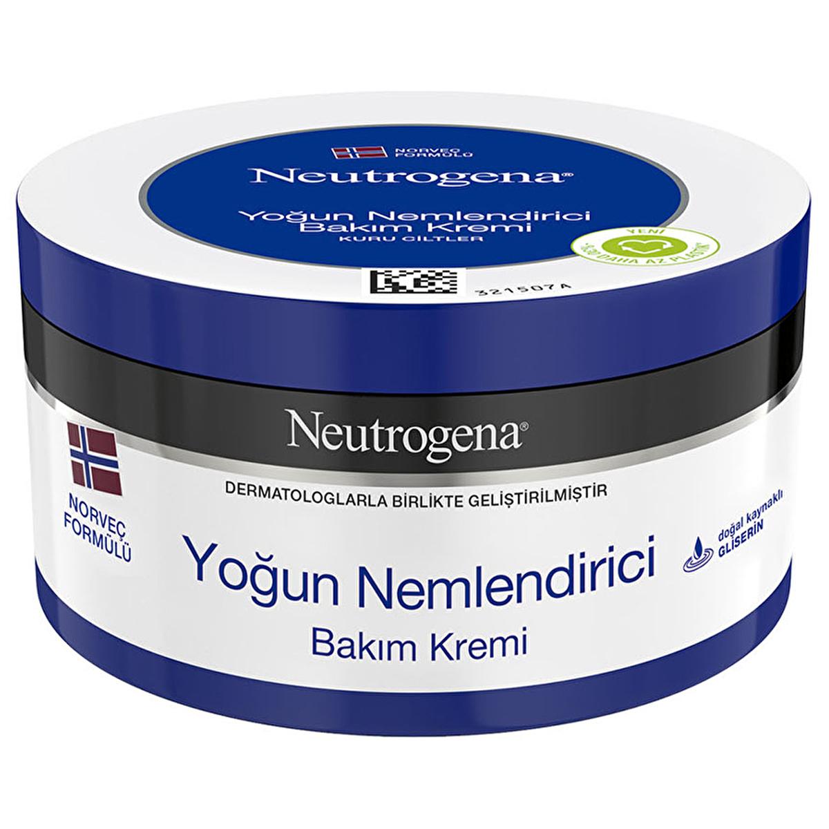 Neutrogena Intensive Moisturizing Cream for Dry Skin - 24 Hour Hydration, Non-Greasy & Lightweight Formula