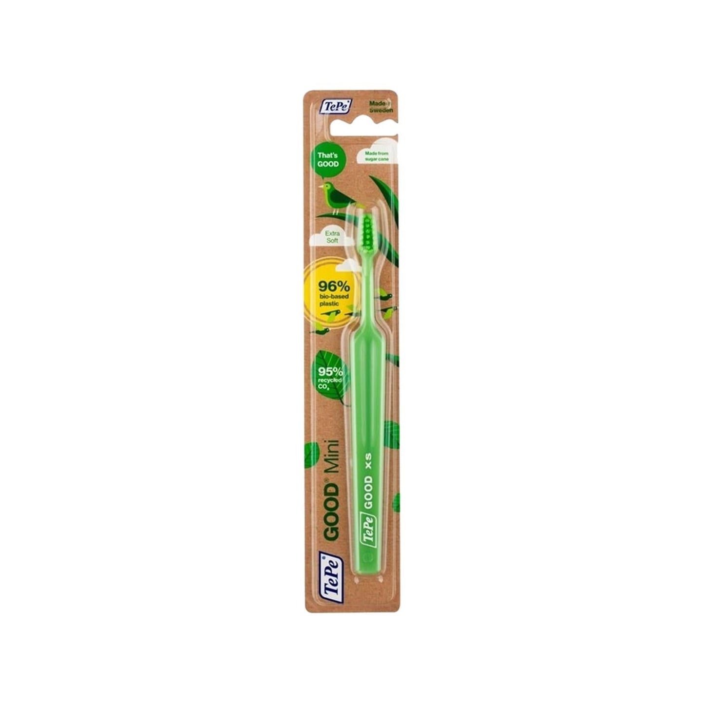 Tepe Tepe Good Mini Baby Toothbrush for Infants and Toddlers, Gentle Oral Care, Easy to Use - Ideal for Children's Dental Hygiene (0-3 Years)