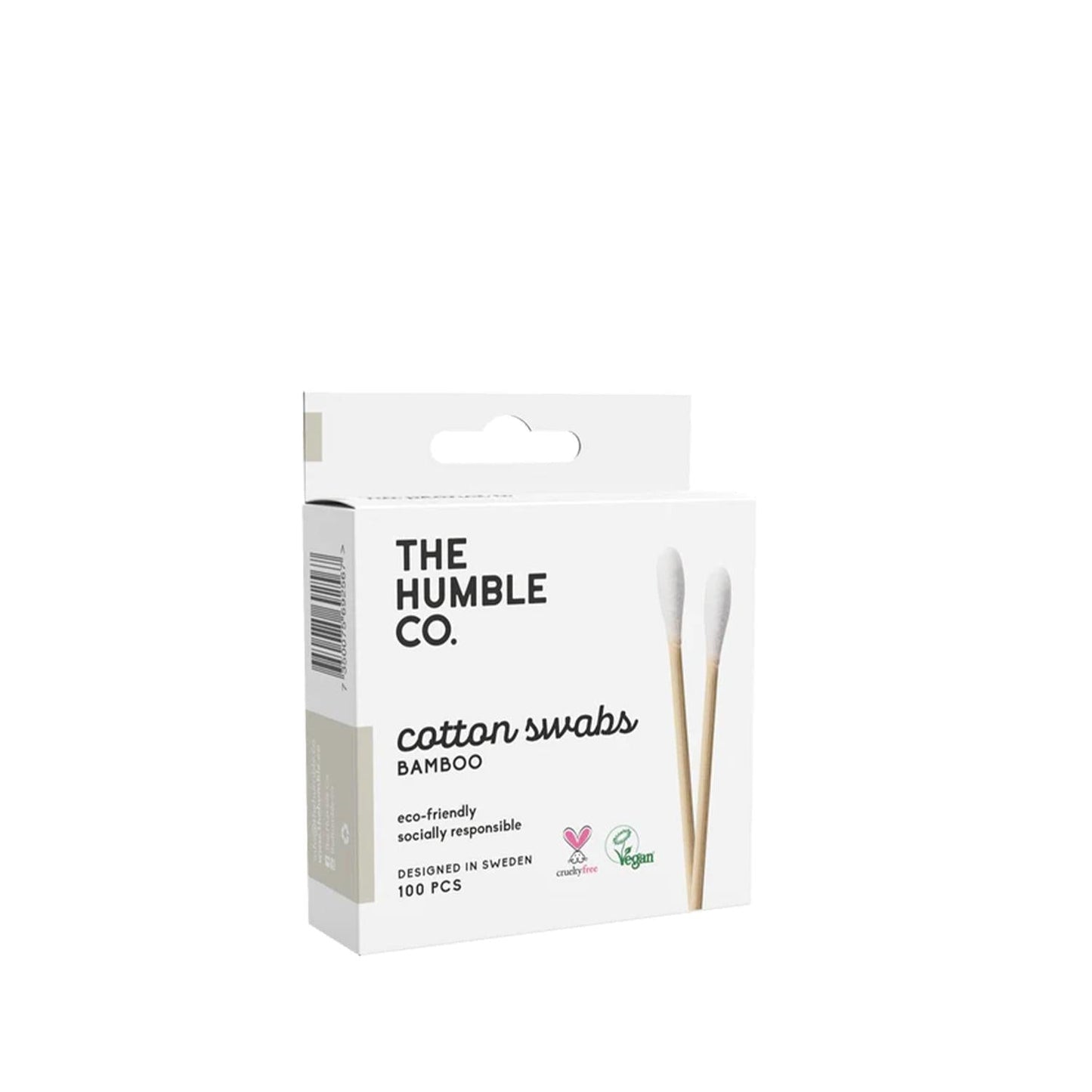 The Humble Co Spiral Ear Cleaning Sticks - 100 Count, Gentle & Effective Ear Hygiene Solution