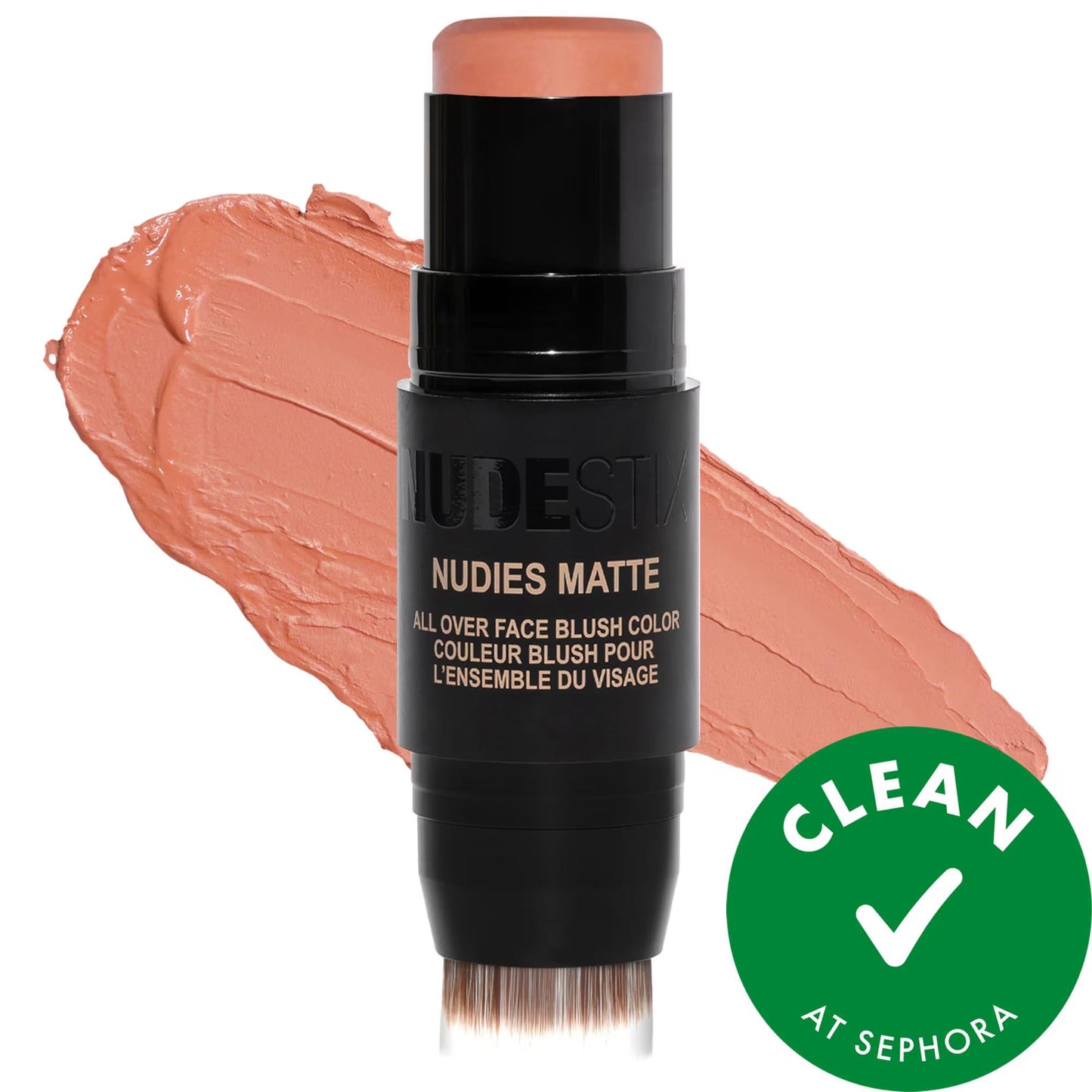 Nudies Cream Blush Stick - Vegan, Multi-purpose Makeup for Natural Flush - Hypoallergenic & Cruelty-Free