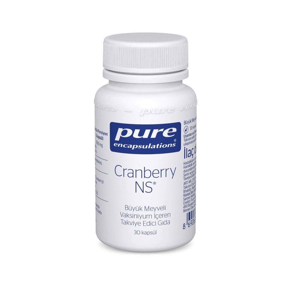 Pure Cranberry NS - Cranberry Supplement for Urinary Tract Health Support - 30 Capsules