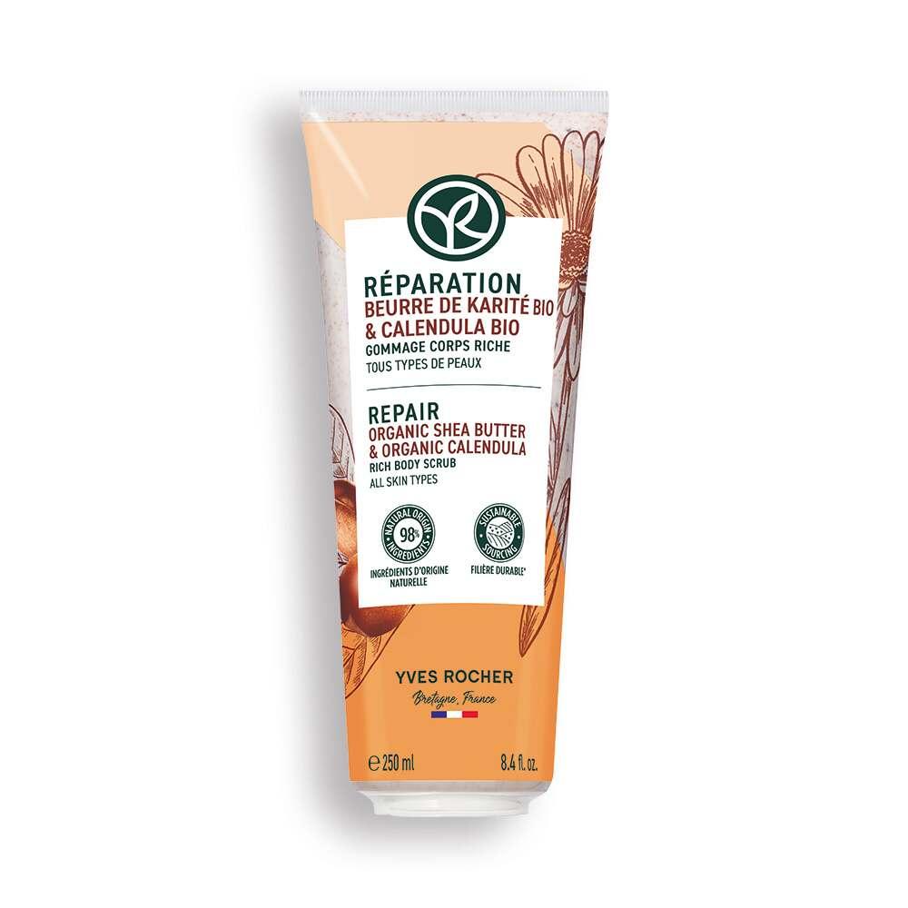 Reparation Body Scrub - Organic Shea Butter Exfoliating Skincare for Smooth, Nourished Skin
