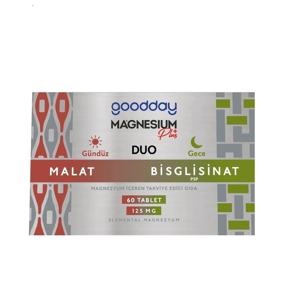 Goodday Magnesium Plus Duo Dietary Supplement 60 Tablets