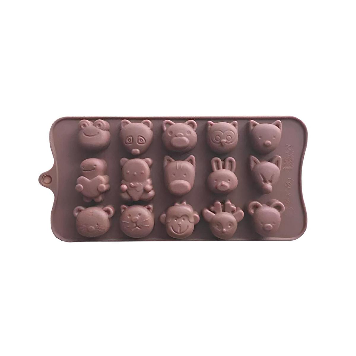 Lia Silicone Chocolate Mold - Animal Shapes SCK-21 by Lia