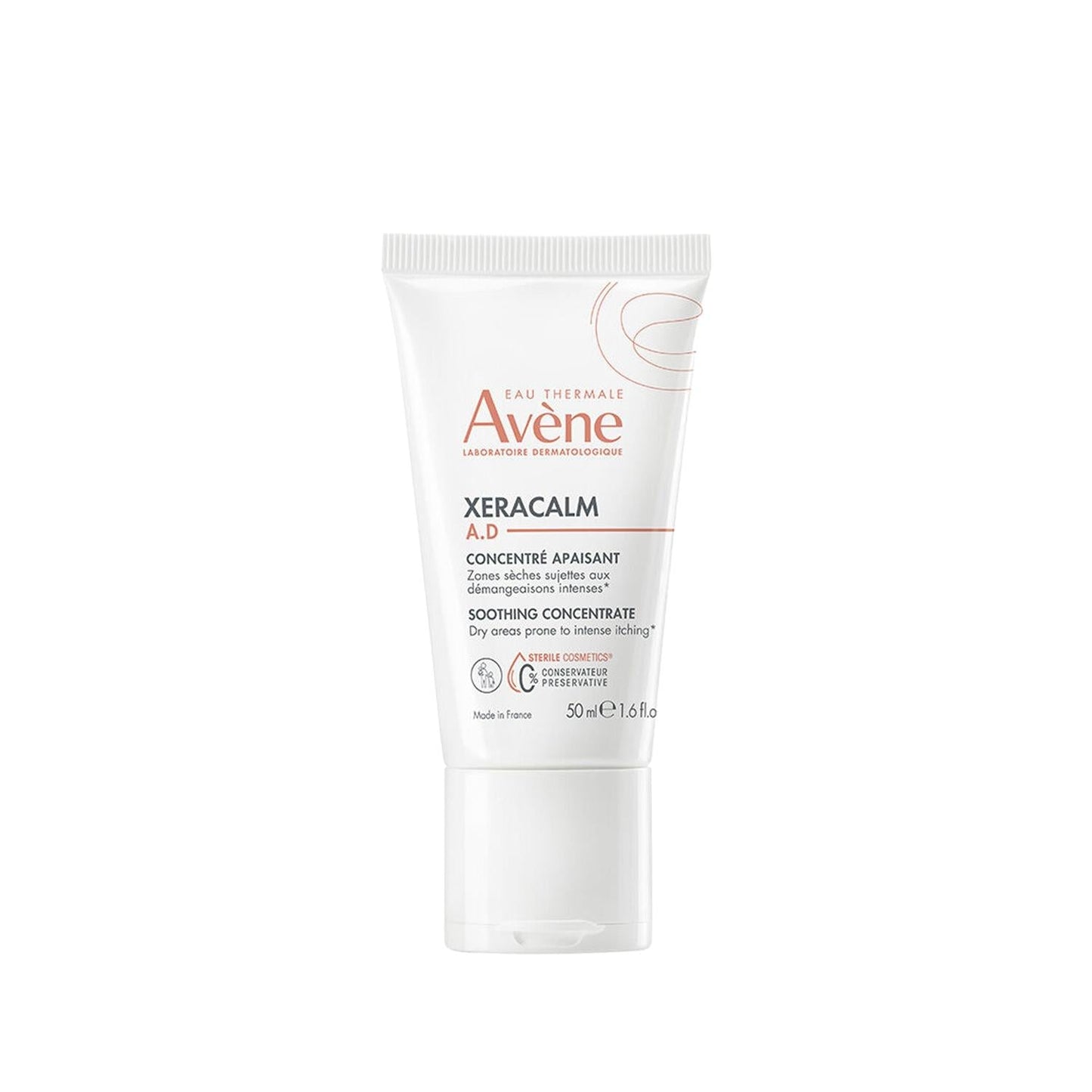 Avene XeraCalm A.D Soothing Concentrate Cream for Sensitive Skin Relief - 50ml