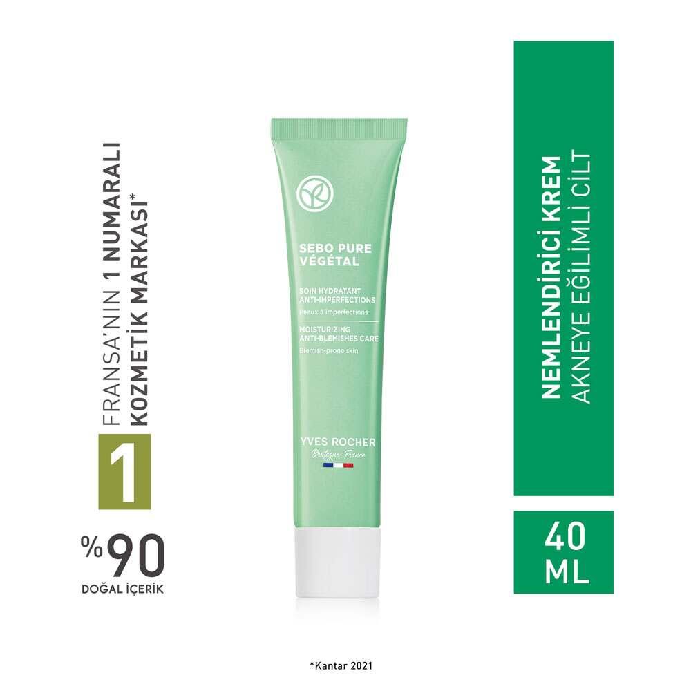 Gel Cream Acne Cream for Acne-Prone Skin - Natural Skincare with Plant-Based Salicylic Acid