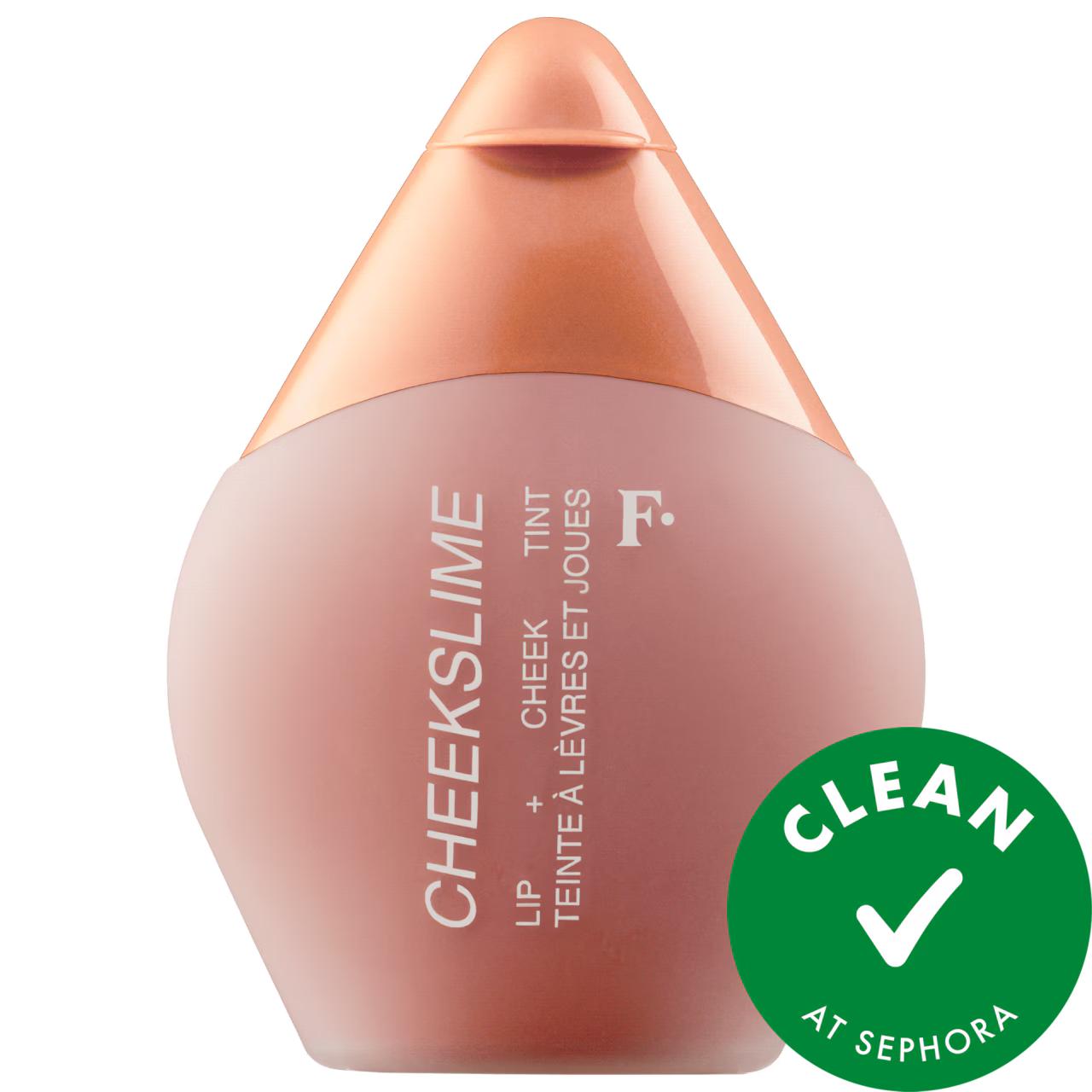 CHEEKSLIME Liquid Lip and Cheek Tint - Natural Finish, Cruelty-Free, Gluten-Free Blush