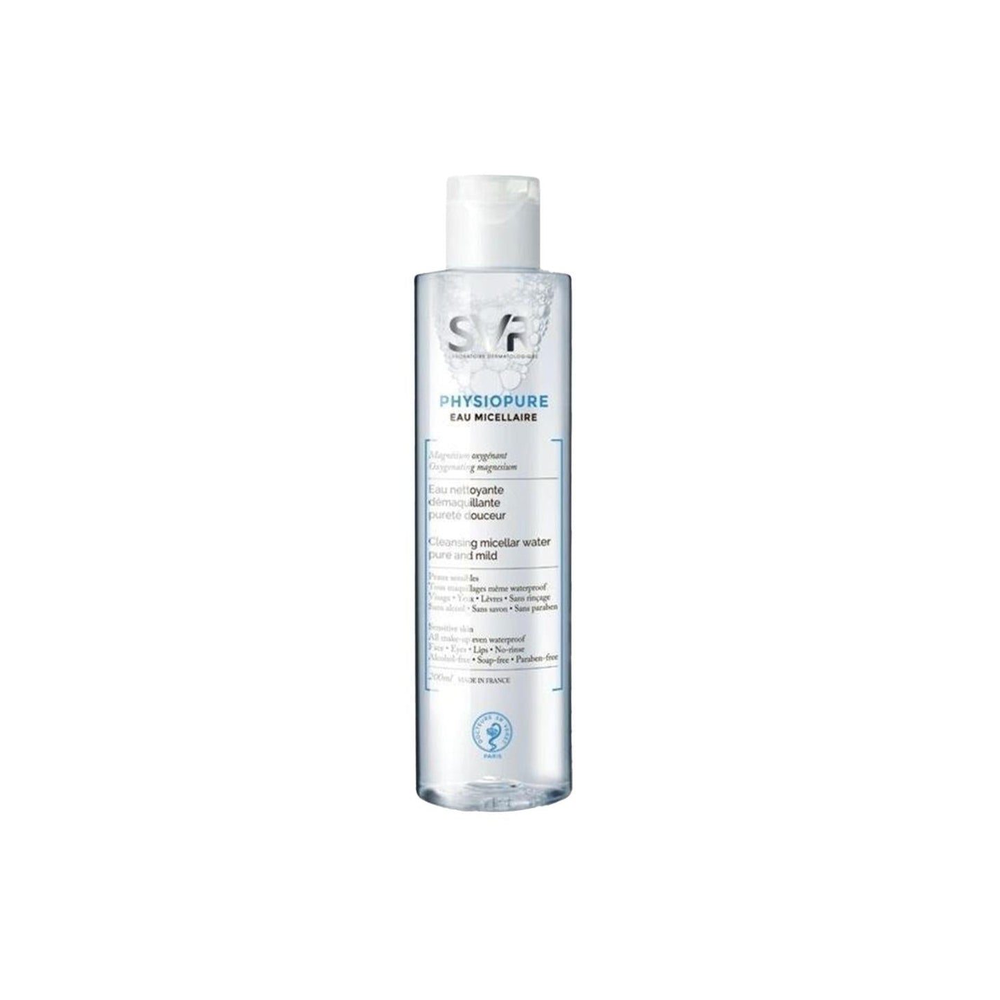 SVR Physiopure Micellar Water for Sensitive Skin - Gentle Makeup Remover & Skincare - 200ml