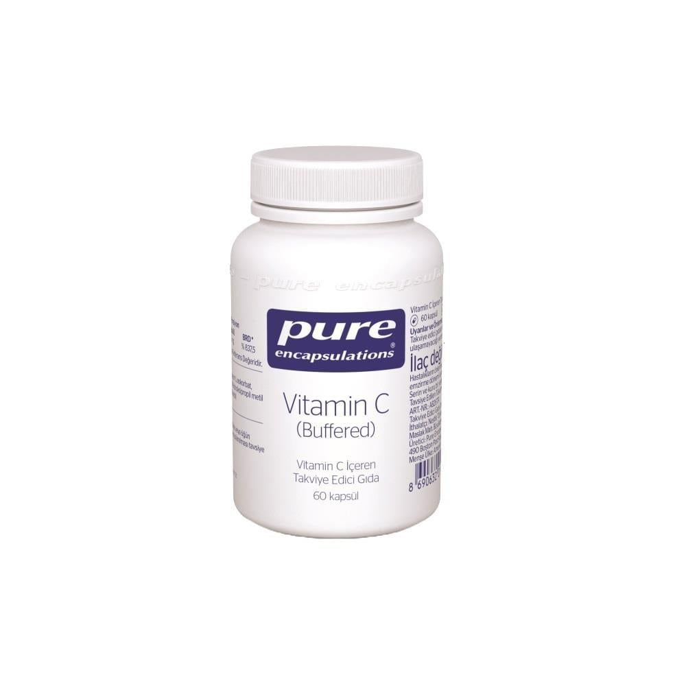 Buffered Vitamin C 670 mg Daily Antioxidant Support 60 Capsules