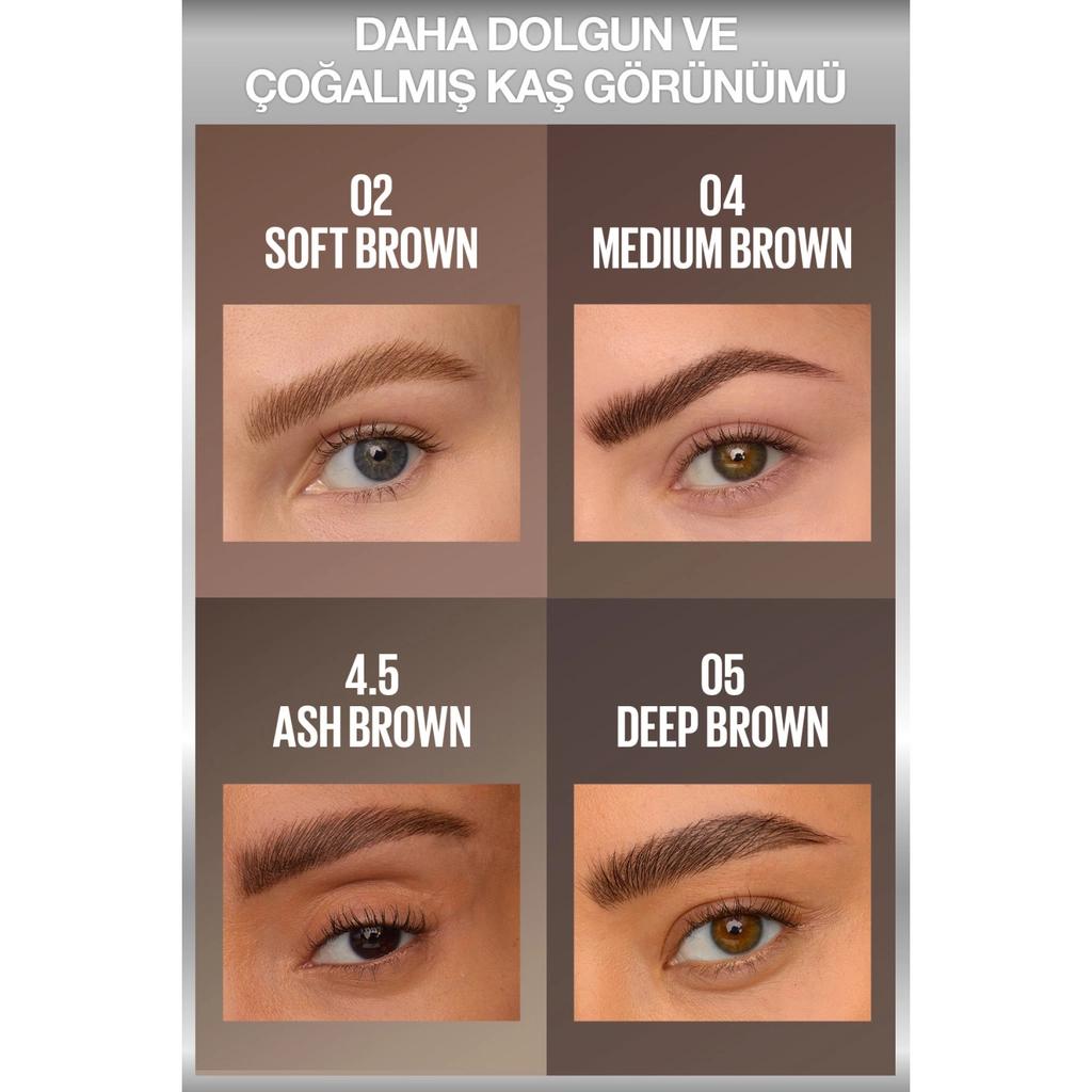 Maybelline New York Brow Play Double-Ended Brow Pencil 02 Soft Brown