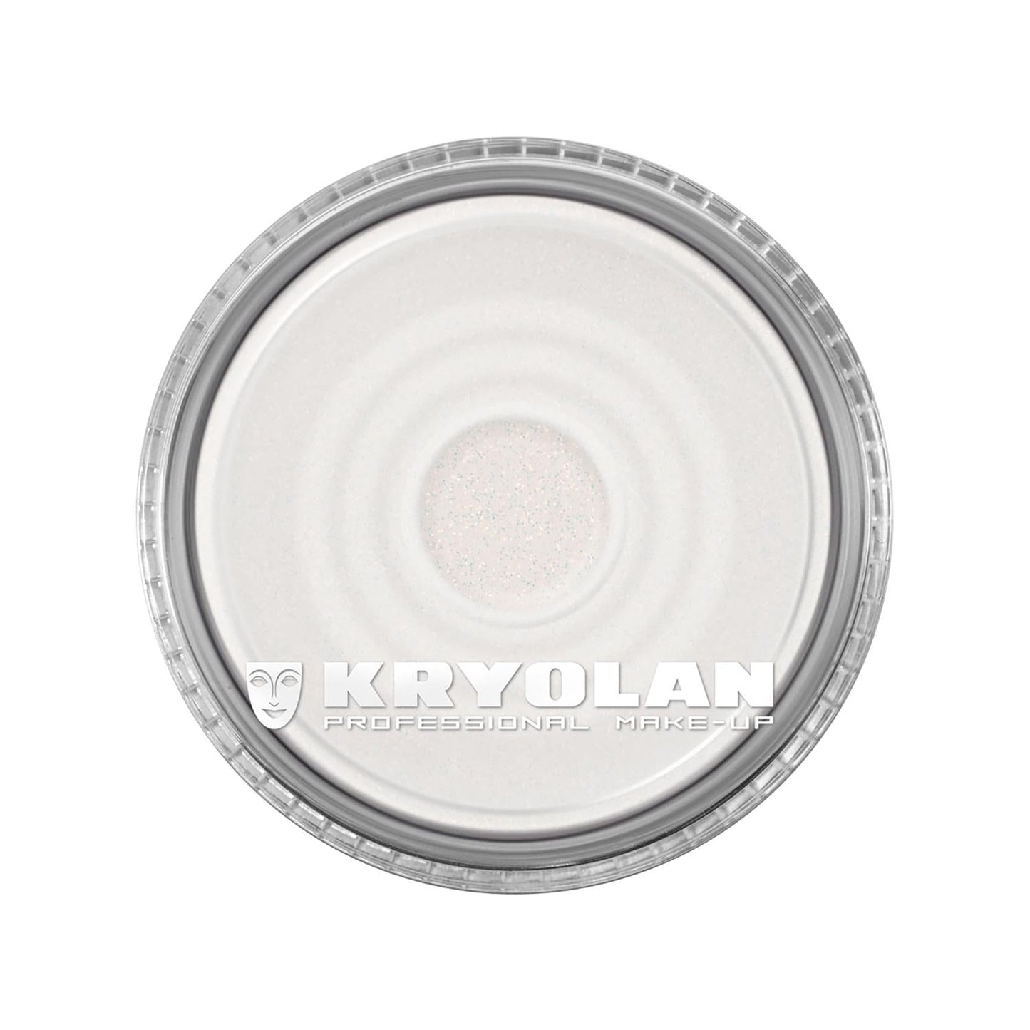Kryolan Polyester Glimmer Fine Pearl White Glitter 4g