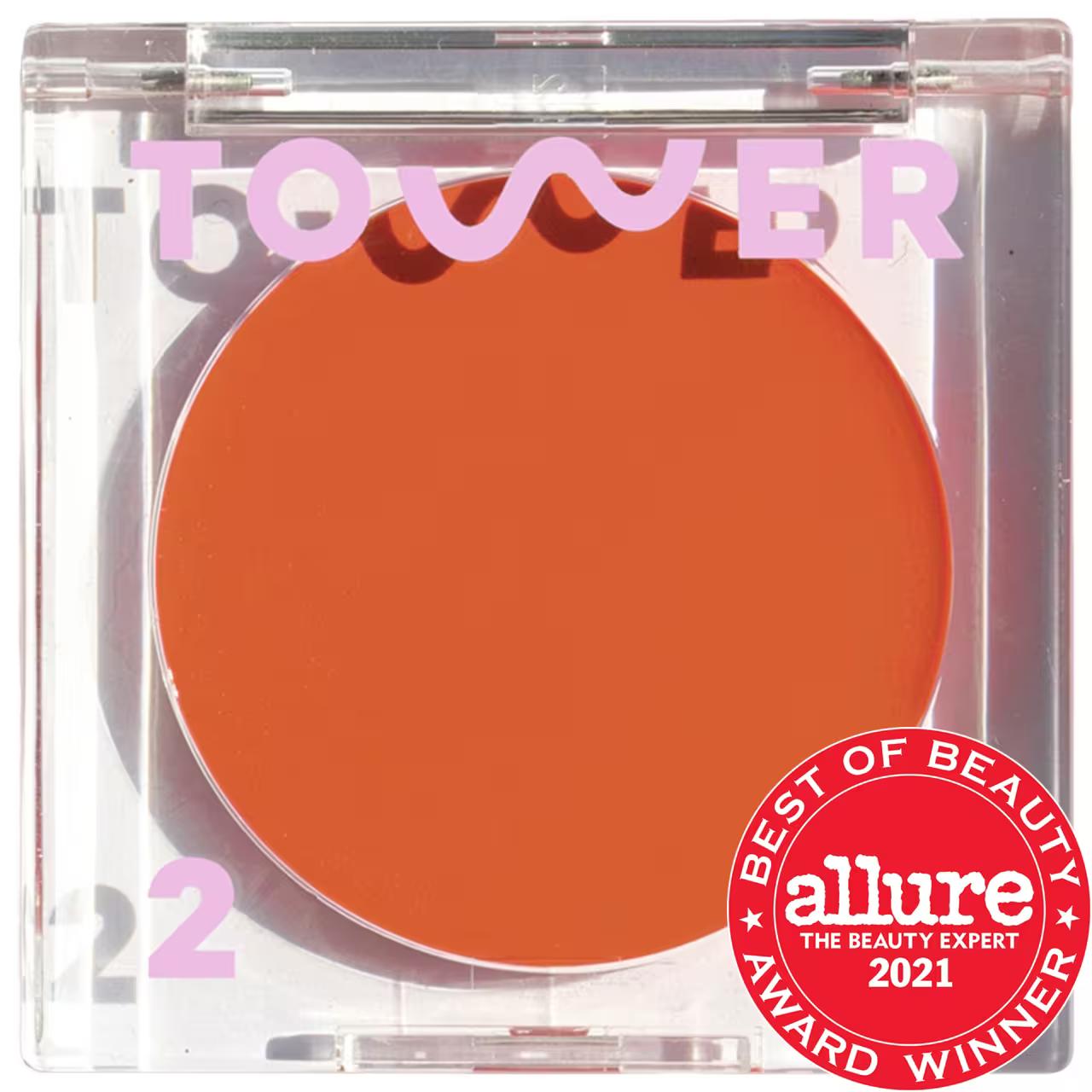 BeachPlease Dewy Cream Blush: Get Radiant, Natural Color with Aloe Vera & Green Tea - Vegan, Cruelty-Free & Long Lasting Lip & Cheek Tint