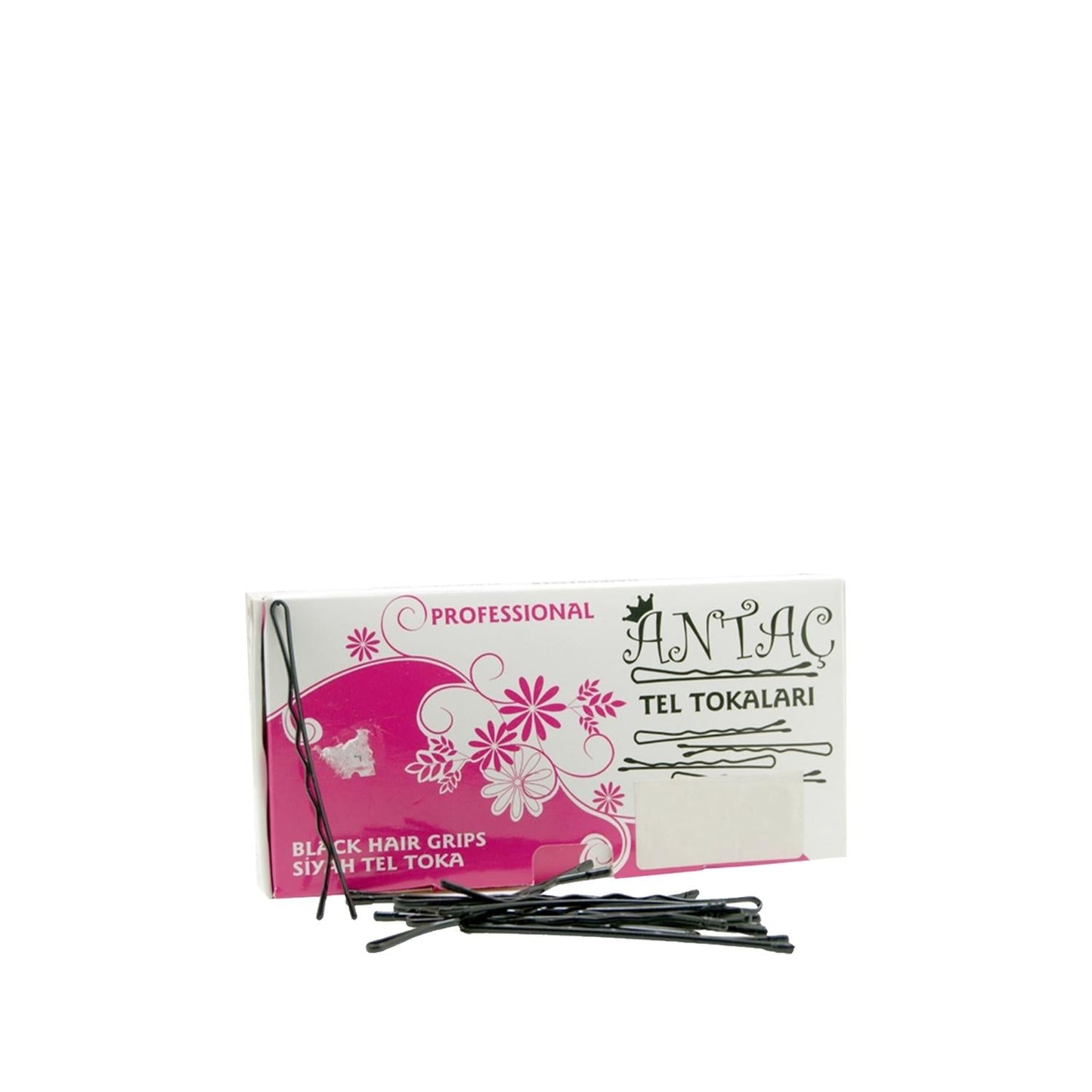 Antaç Black Wire Hair Clip No:5 - Simple Hair Styling Accessory for Various Hairstyles