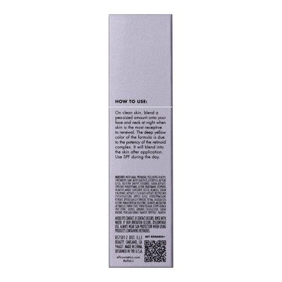 e.l.f. SKIN Youth Boosting Advanced Night Retinoid Serum Amber 1.0 fl oz - Missing Box