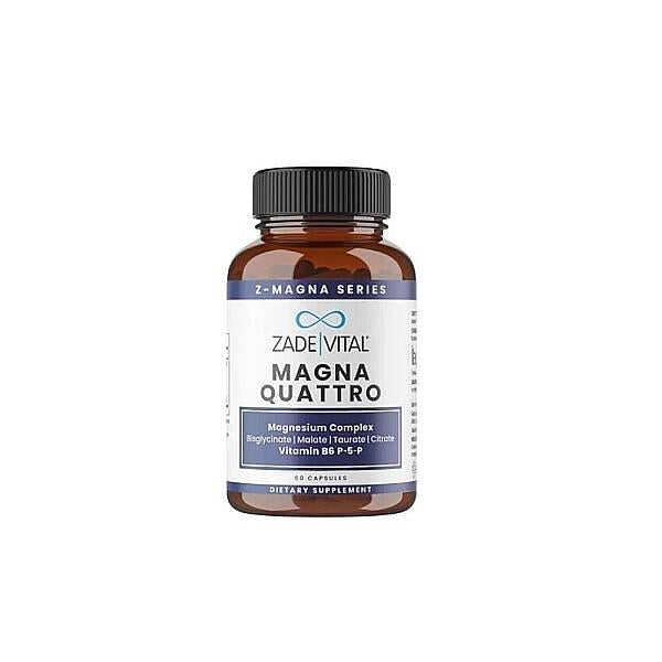 Zade Vital Magna Quattro Magnesium Complex Supplement - 60 Capsules