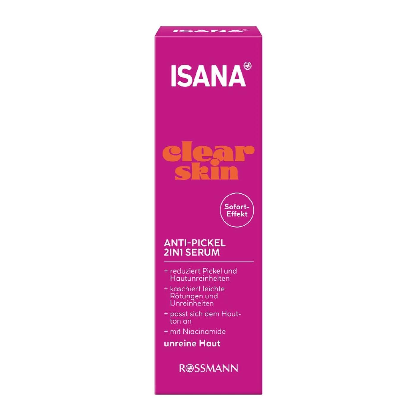 Isana Clear Skin Serum Blemish-Prone Skin Care 30 ml