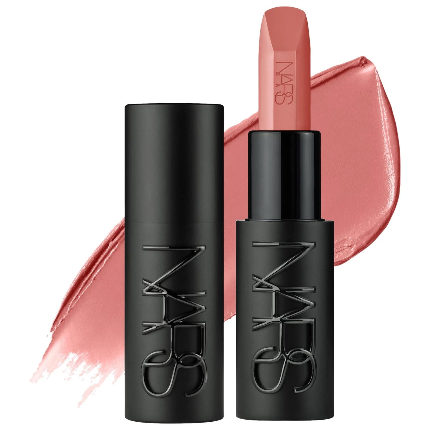 Explicit Refillable Satin Lipstick - Luxurious, Vegan, Cruelty-Free Lip Care with Hydrating Rosehip Seed Oil