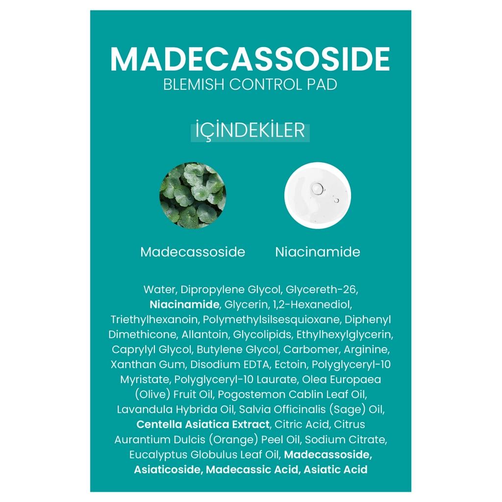 Dermal Madecassoside Blemish Control Pads 12 Count