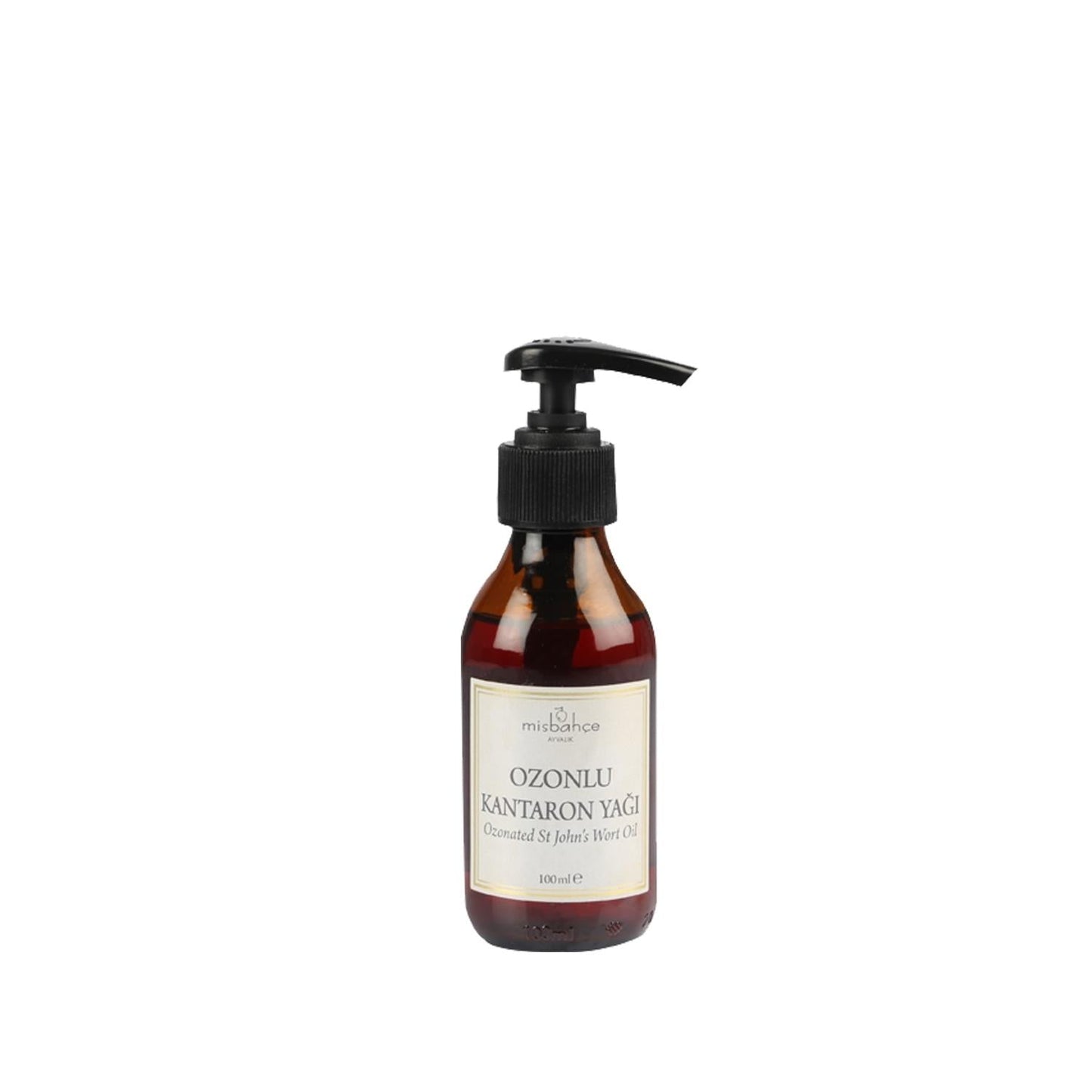 Misbahçe Ozonated Hypericum Oil 100ml - Natural Skincare Solution for Wellness