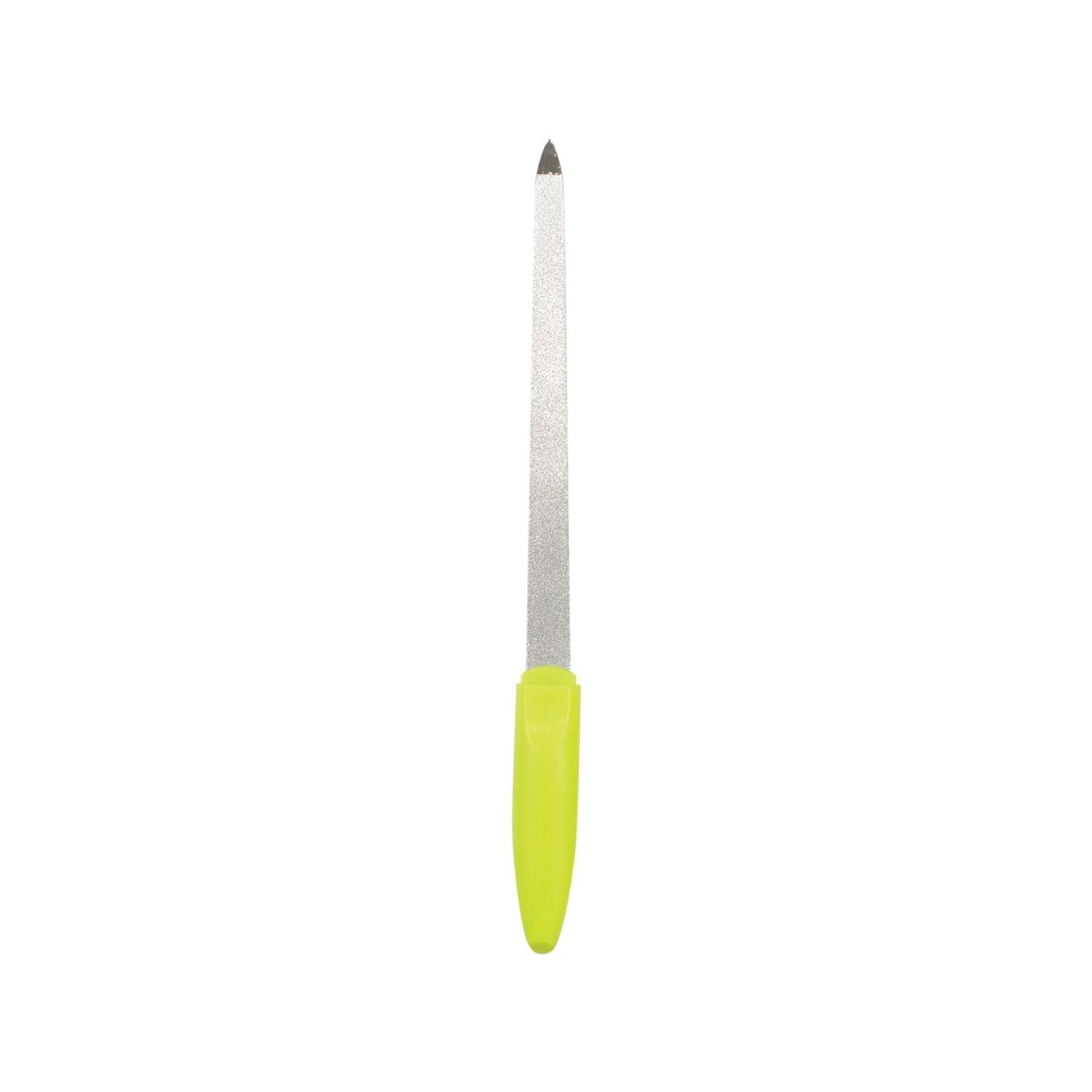 Trina Neon Yellow Handled Nail File TRNTIRTO0020 - High-Quality Nail Care Tool