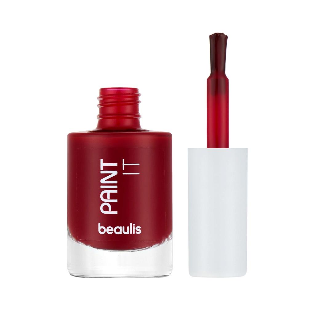 Beaulis Paint It Nail Polish in 312 Red Wine 8ml