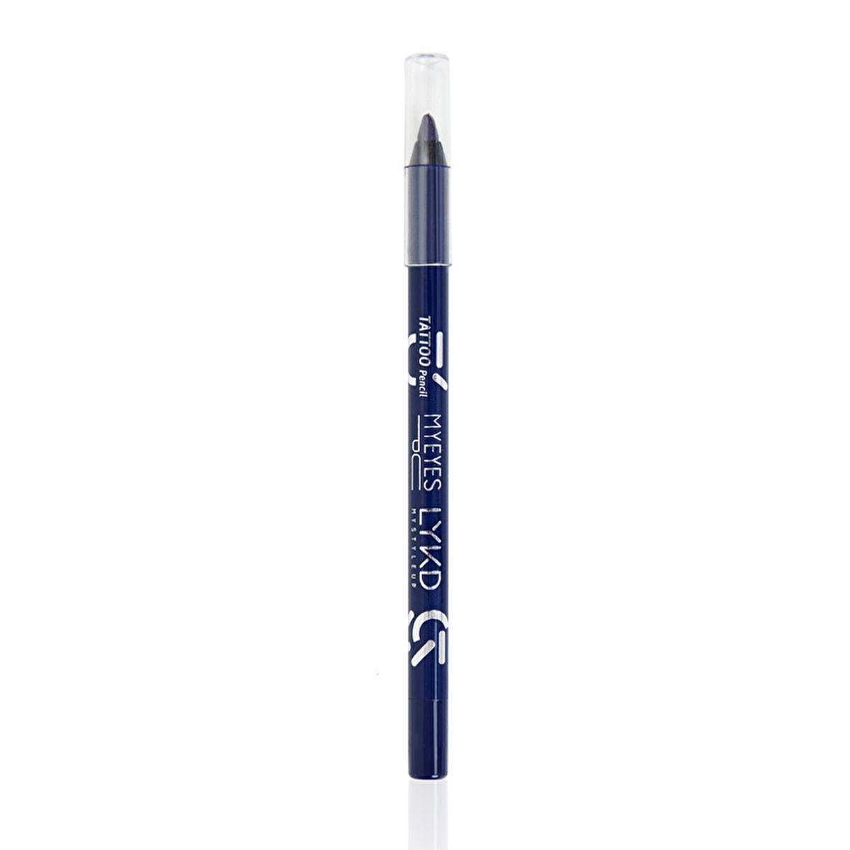 LYKD Tattoo Pencil 829 Night Blue: Achieve Bold, Long-Lasting, Smooth Application with this Highly Pigmented Eyeliner Pencil
