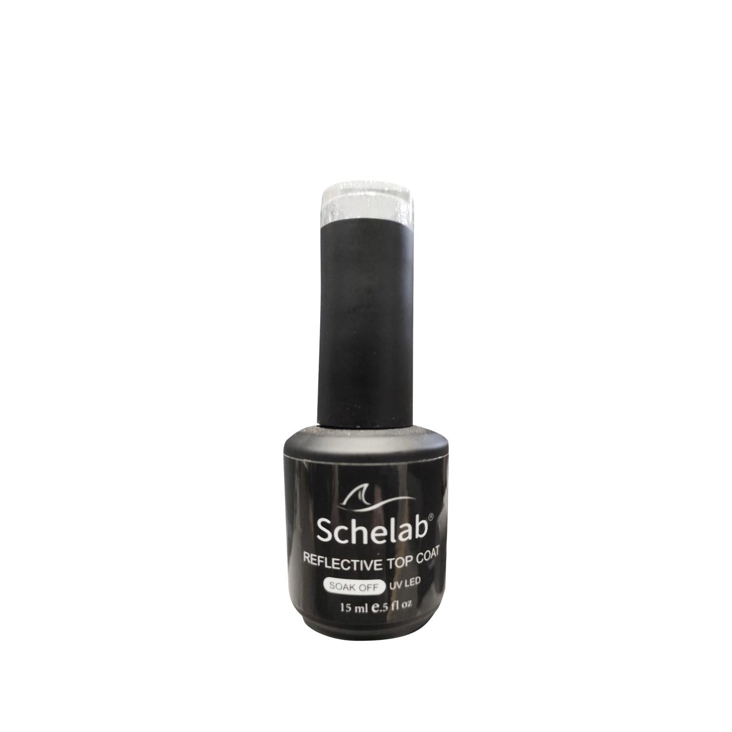 Schelab Reflective Nail Polish Top Coat - Long-Lasting, Protective Finish, 0.51 fl oz