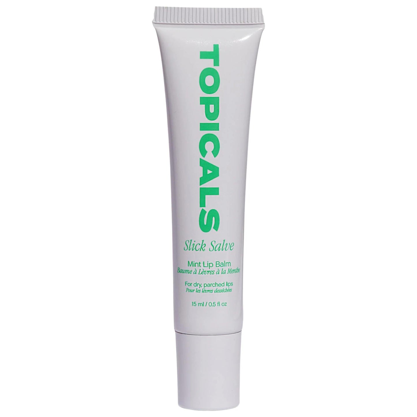 Slick Salve Hydrating Lip Balm: Vegan Glossy Balm for Dry, Chapped Lips - Soothe, Protect & Repair with Hyaluronic Acid & Ceramides