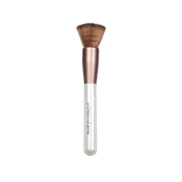 For Your Beauty Pearly Kabuki Foundation Brush - Luxurious Makeup Tool for Smooth Foundation Application