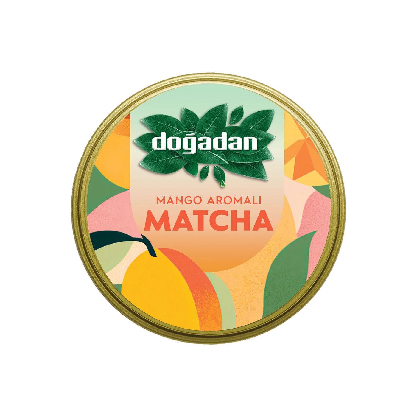 Dogadan Matcha Mango Flavored Green Tea 25g