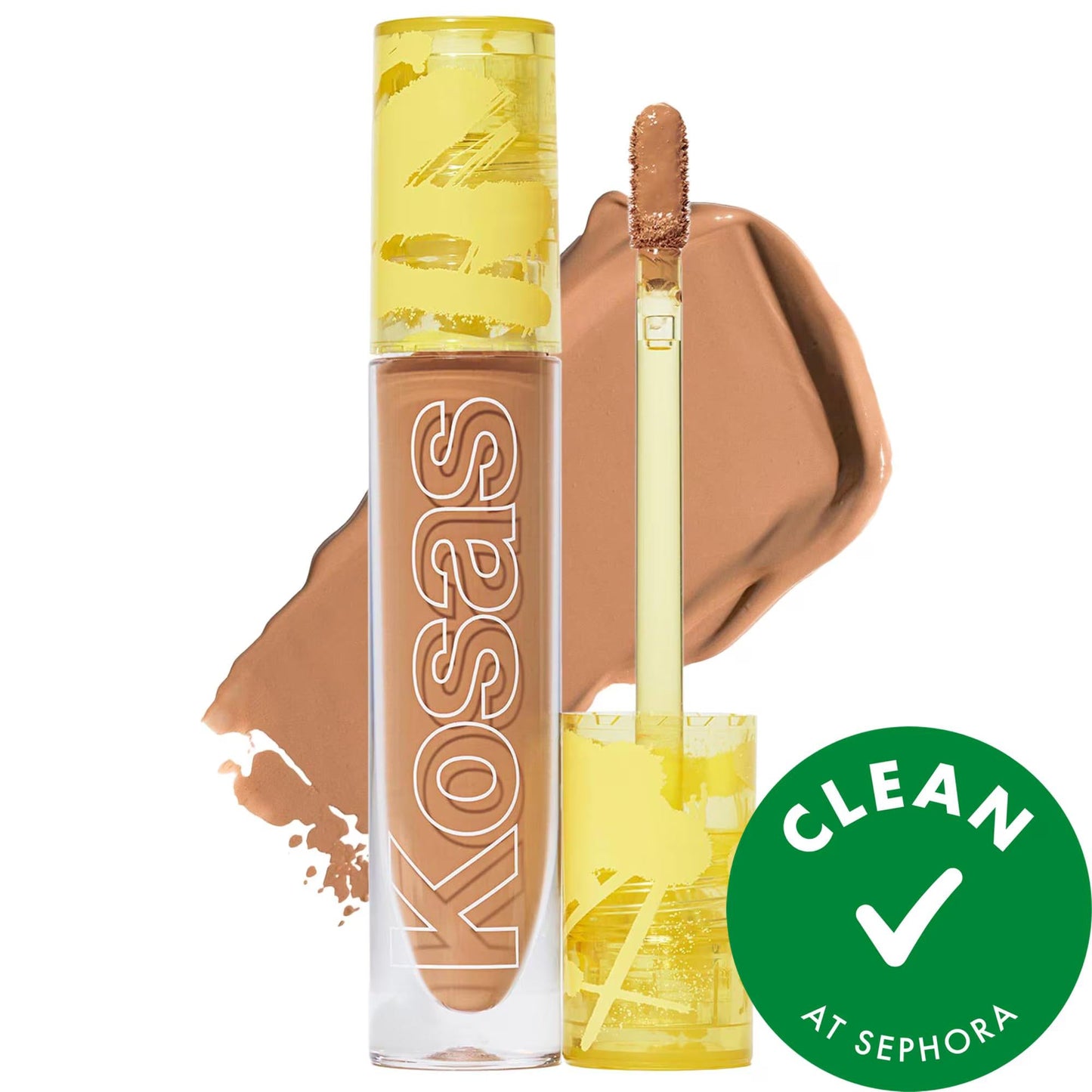 Revealer Creamy Brightening Concealer: Banish Dark Circles with Caffeine & Hyaluronic Acid - Vegan & Cruelty-Free