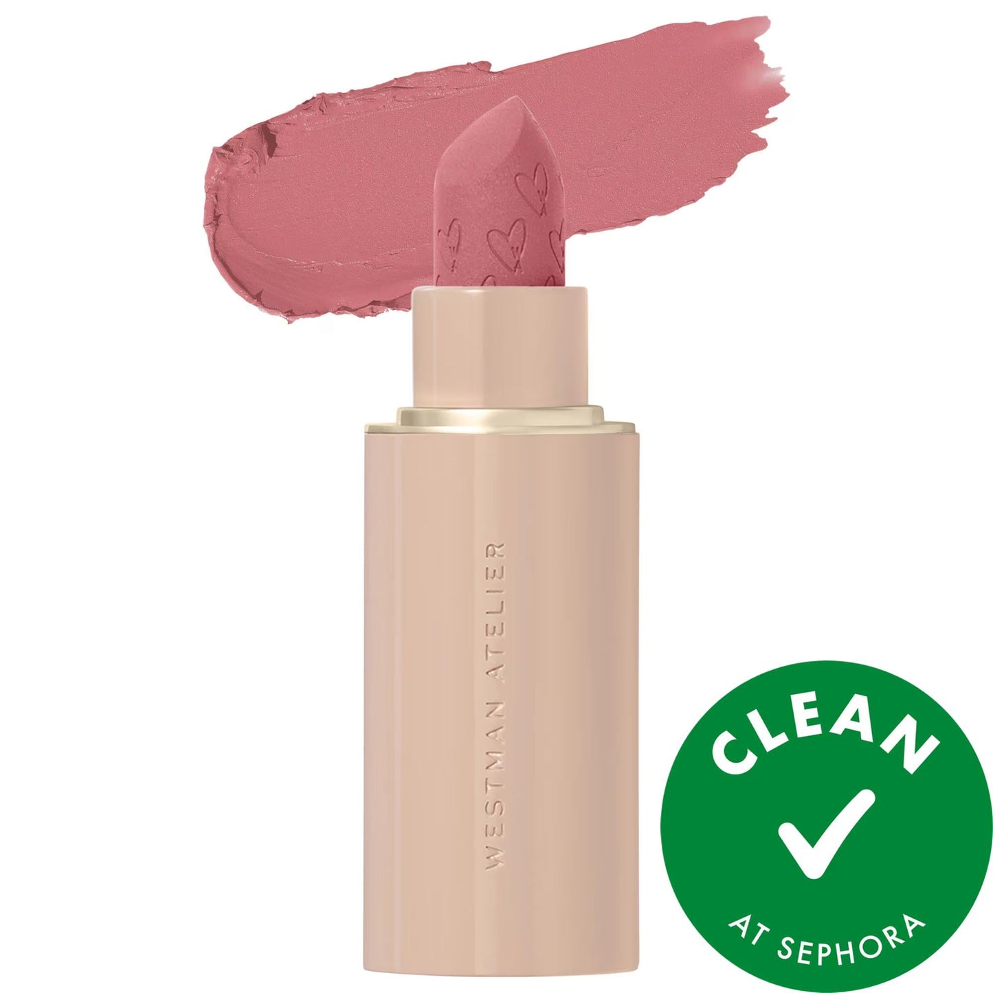 Lip Suede - Hydrating Matte Lipstick with Hyaluronic Acid & Peptides - Clean Beauty, Cruelty-Free