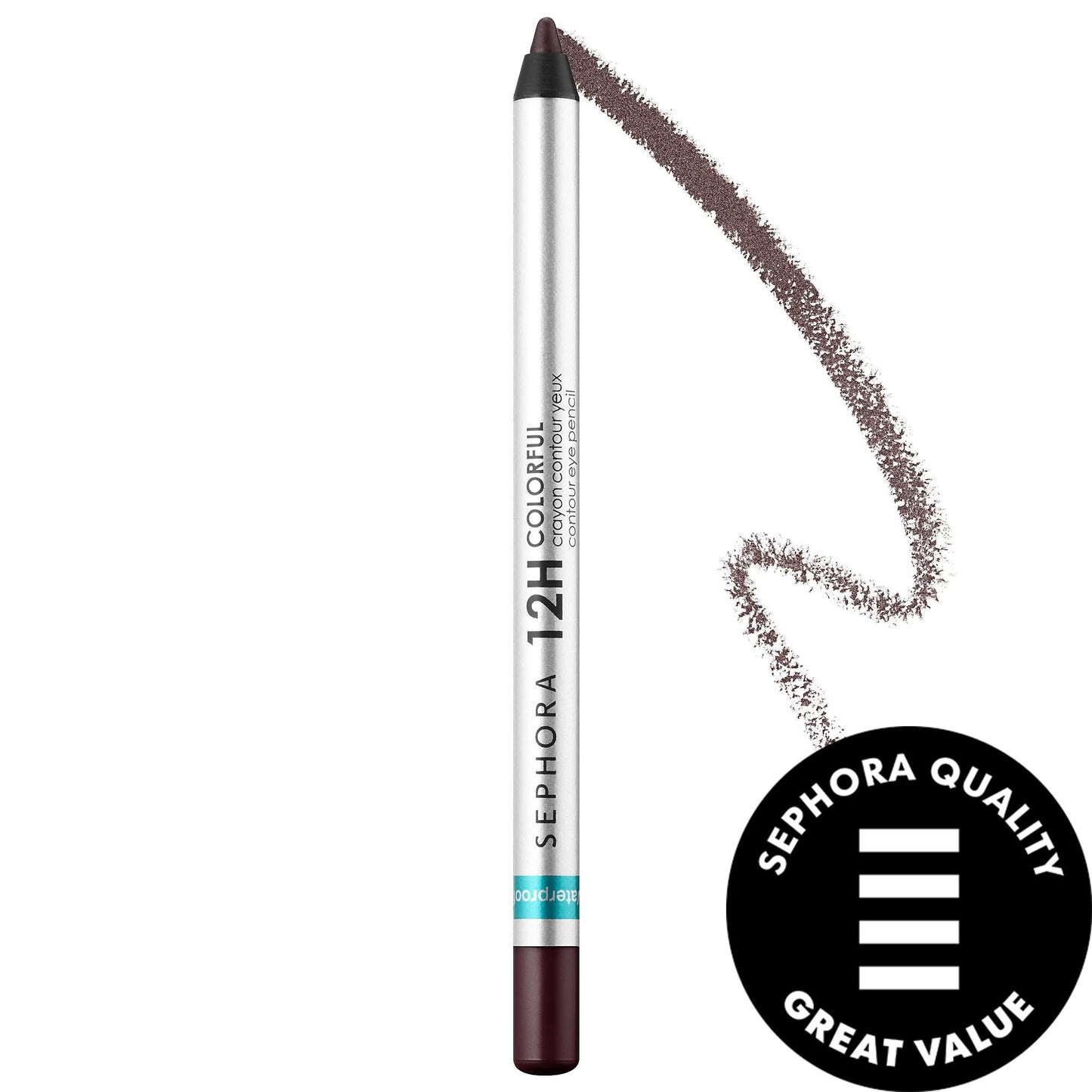 MILANI 12 Hour Contour Pencil Eyeliner - Long-Lasting, Waterproof, Vegan & Cruelty-Free Eyeliner for Precise Eye Definition