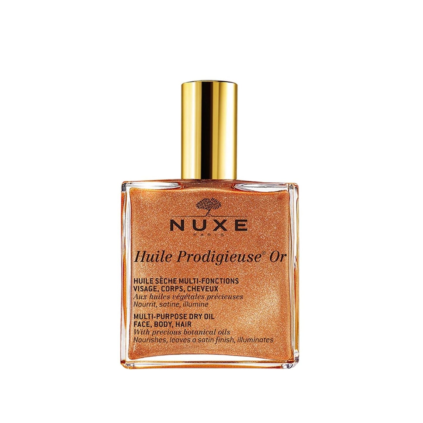 Nuxe Huile Prodigieuse Or Dry Oil - 50ml Multi-Purpose Golden Shimmer Skincare