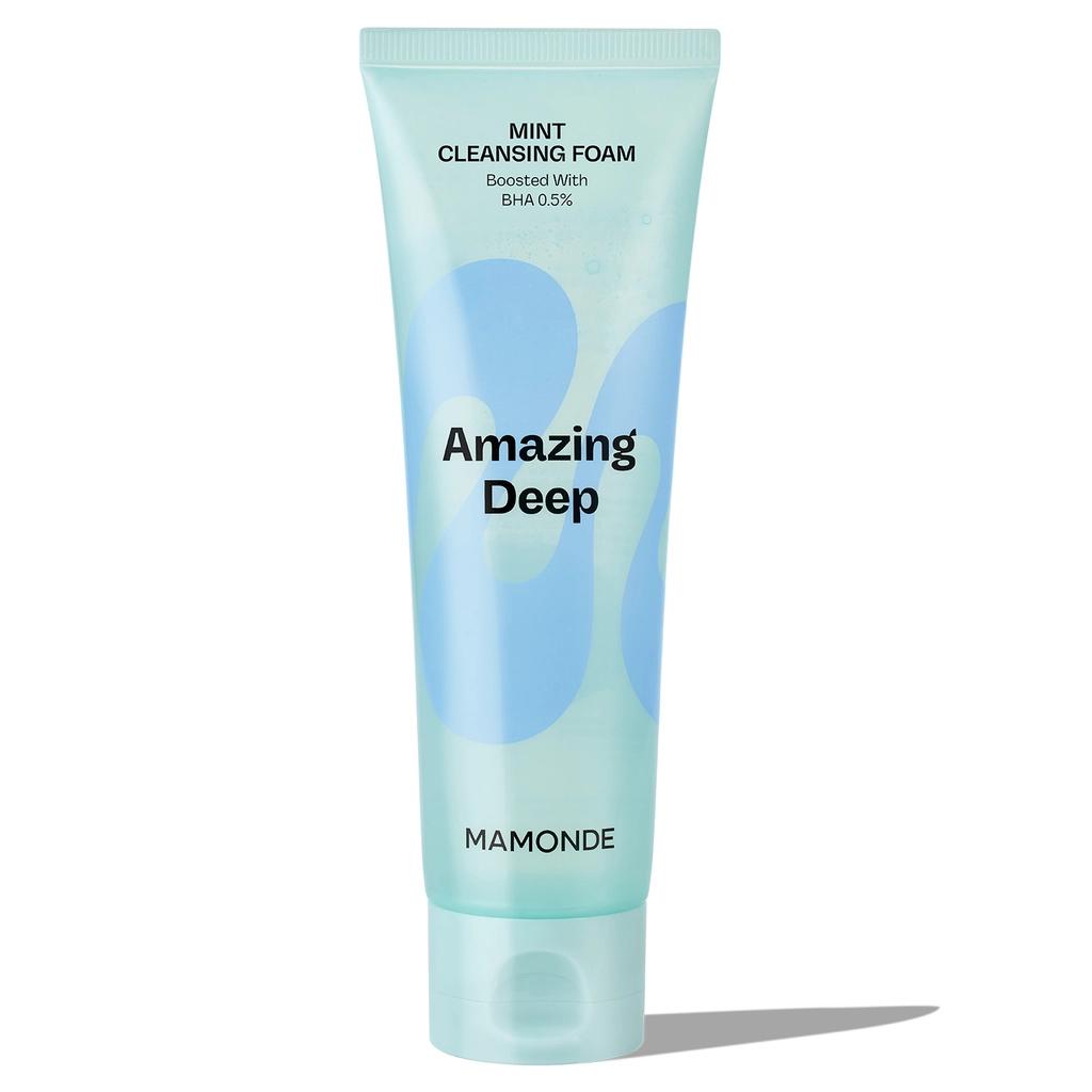 Mamonde Deep Mint Cleansing Foam Purifying Cleanser 120 ml
