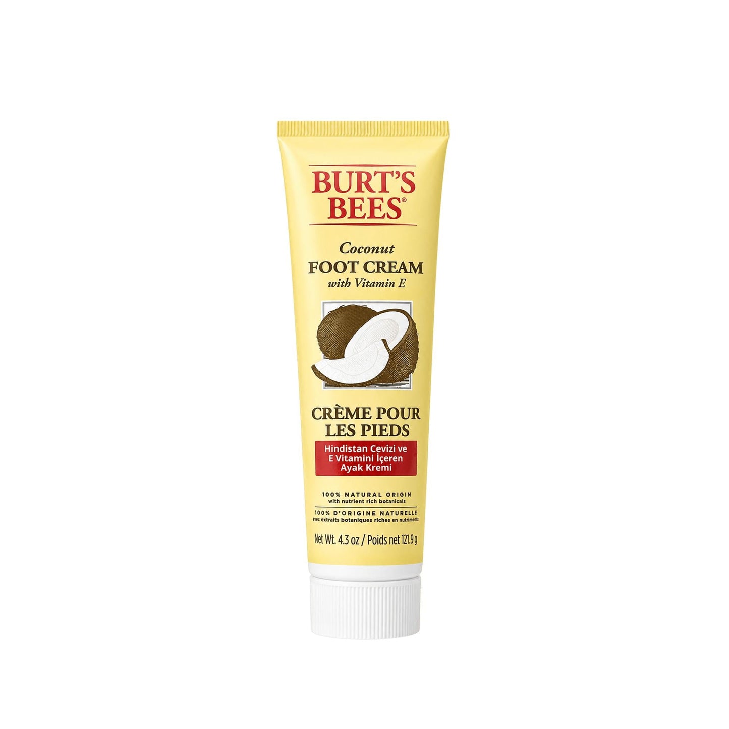 Burt's Bees Coconut Foot Cream with Vitamin E 120g