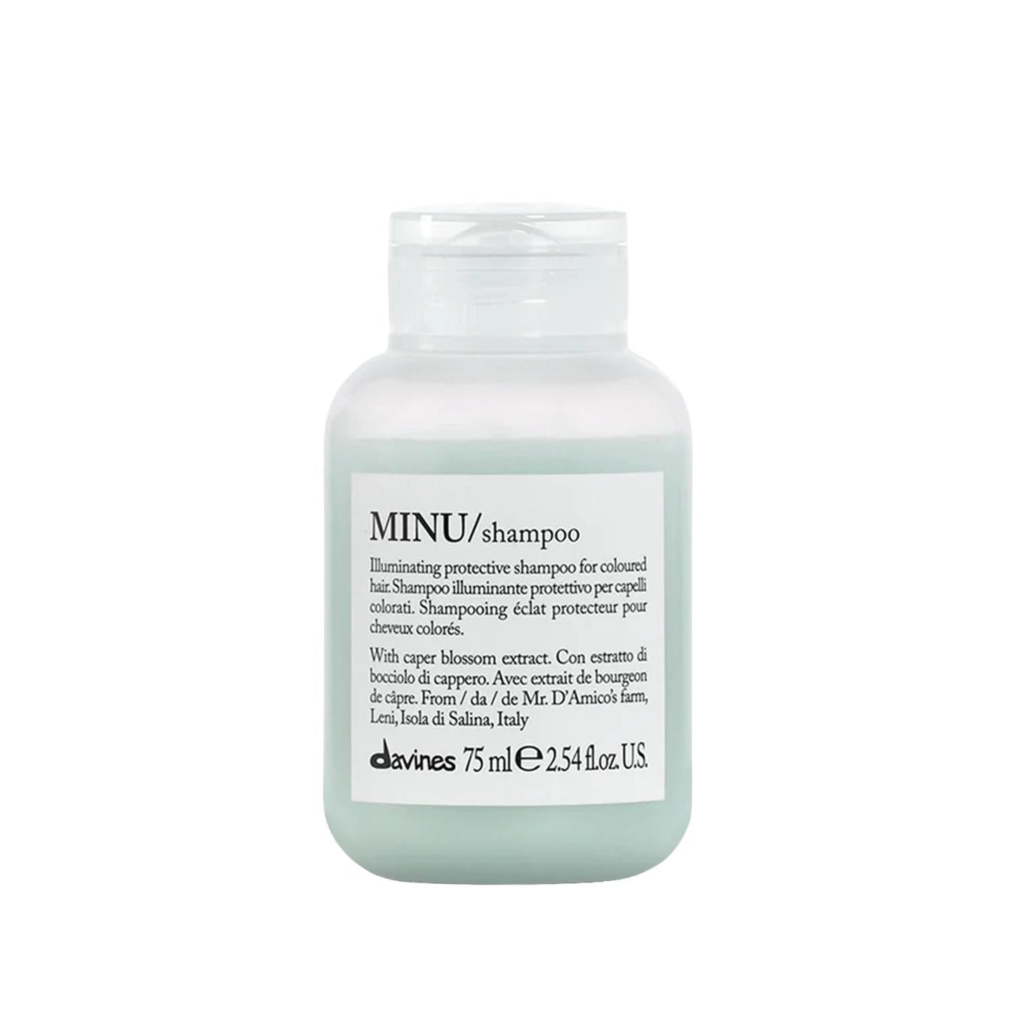 Davines Minu Color Retaining Shampoo for Color-Treated Hair 75 ml