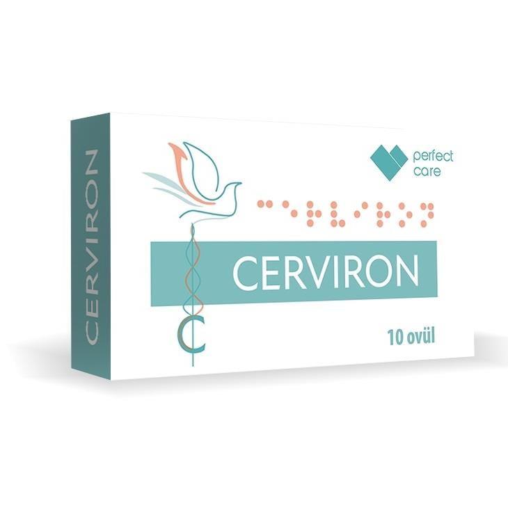 Cerviron Vaginal Ovules for Intimate Care 10 Count